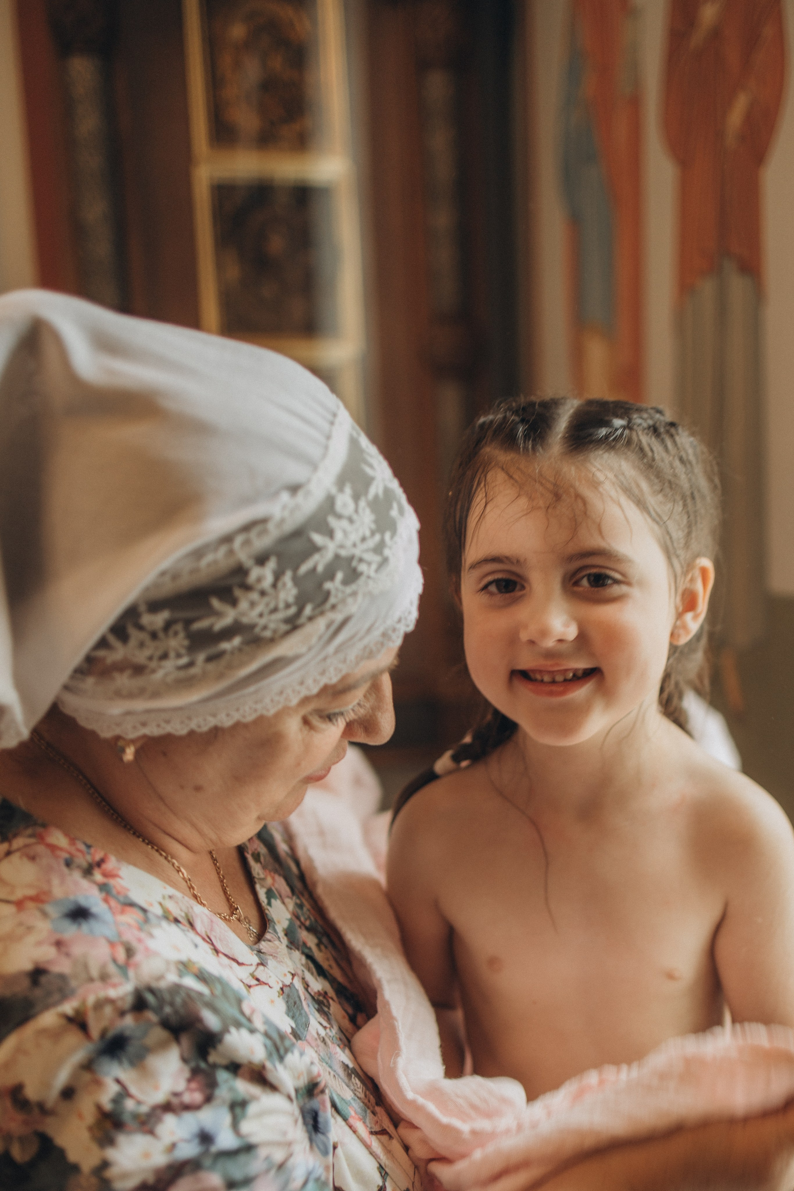 Таинство крещения. Семейный фотограф Москва и МО
