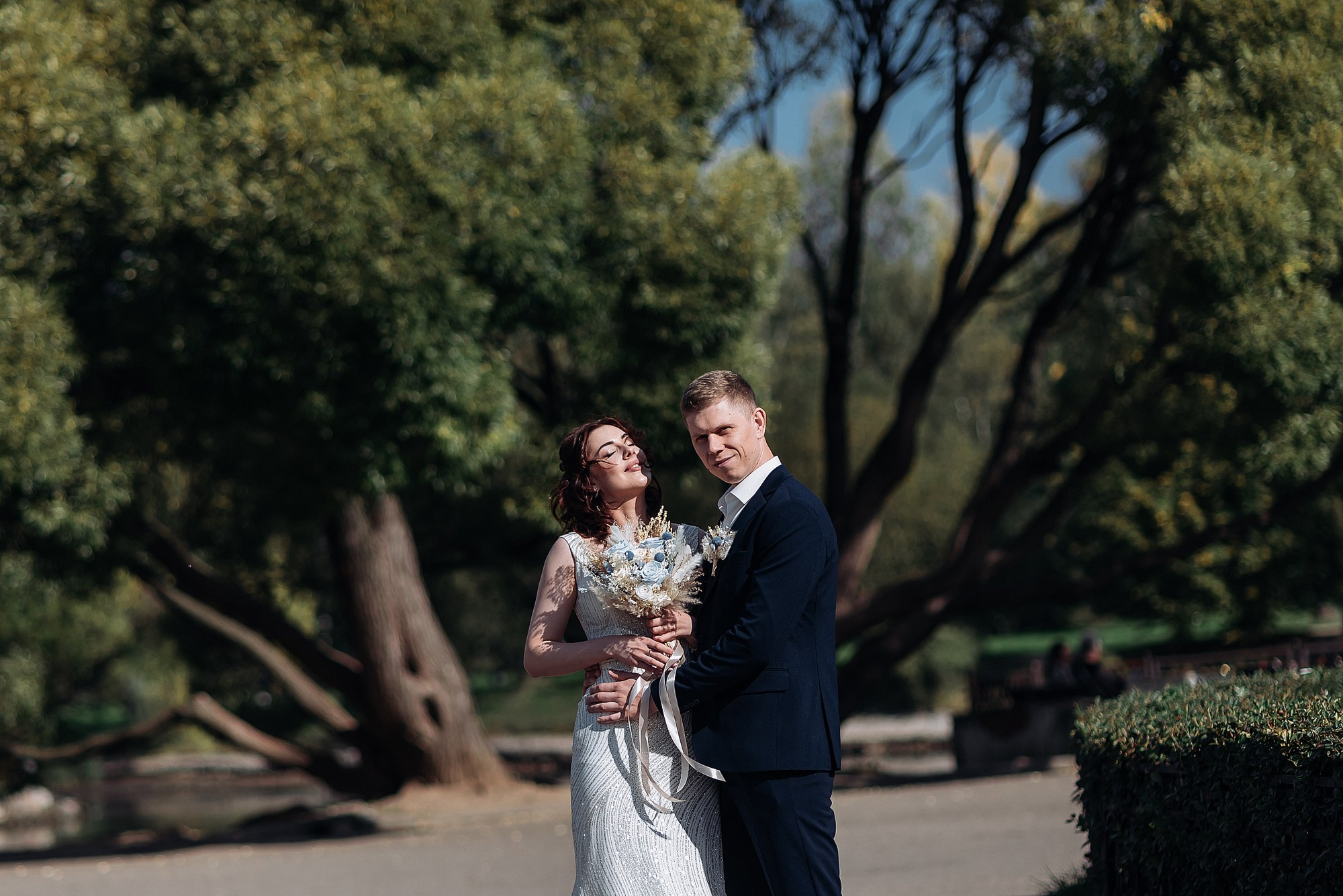 Денис и Екатерина ВДНХ. Свадебный фотограф в Дубне Алексей Фонарёв