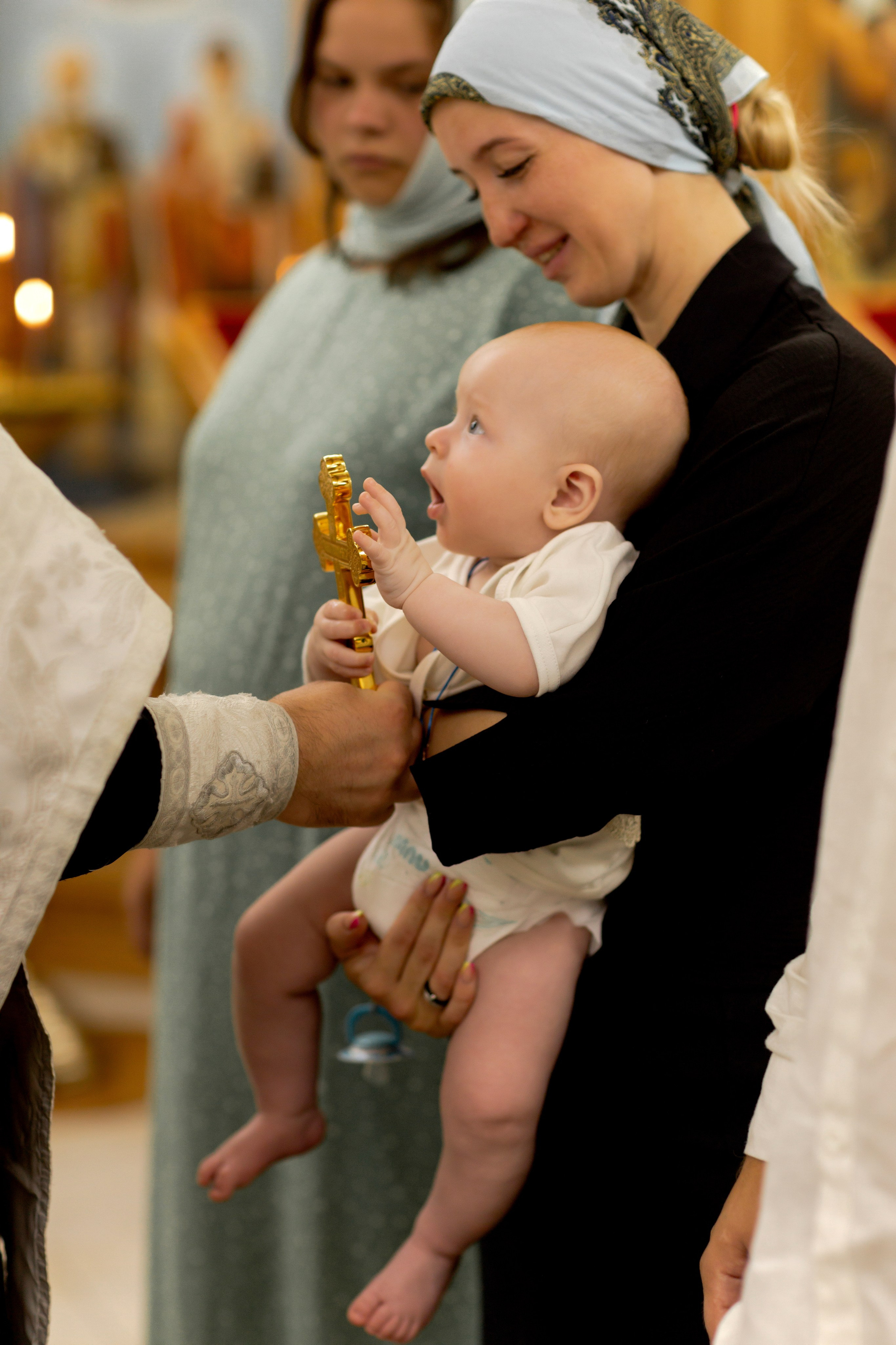 Таинство Крещения Мирона. Свадебный и Семейный Фотограф в Краснодаре