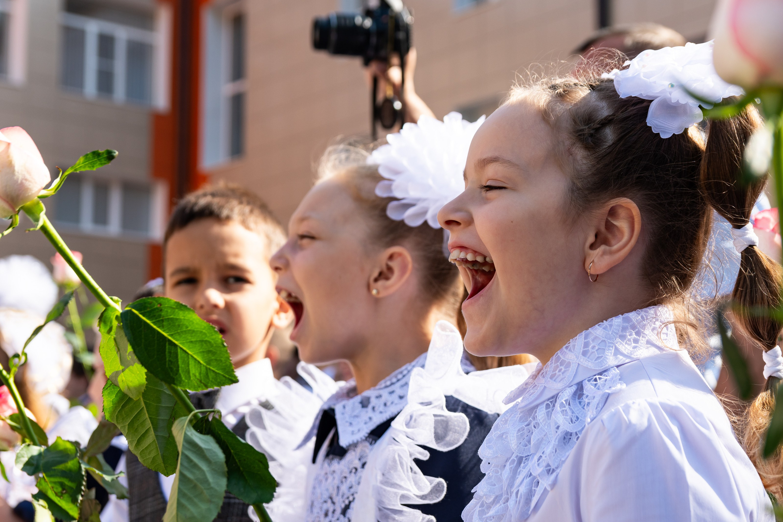Школьная линейка. Репортажный фотограф в Ставрополе