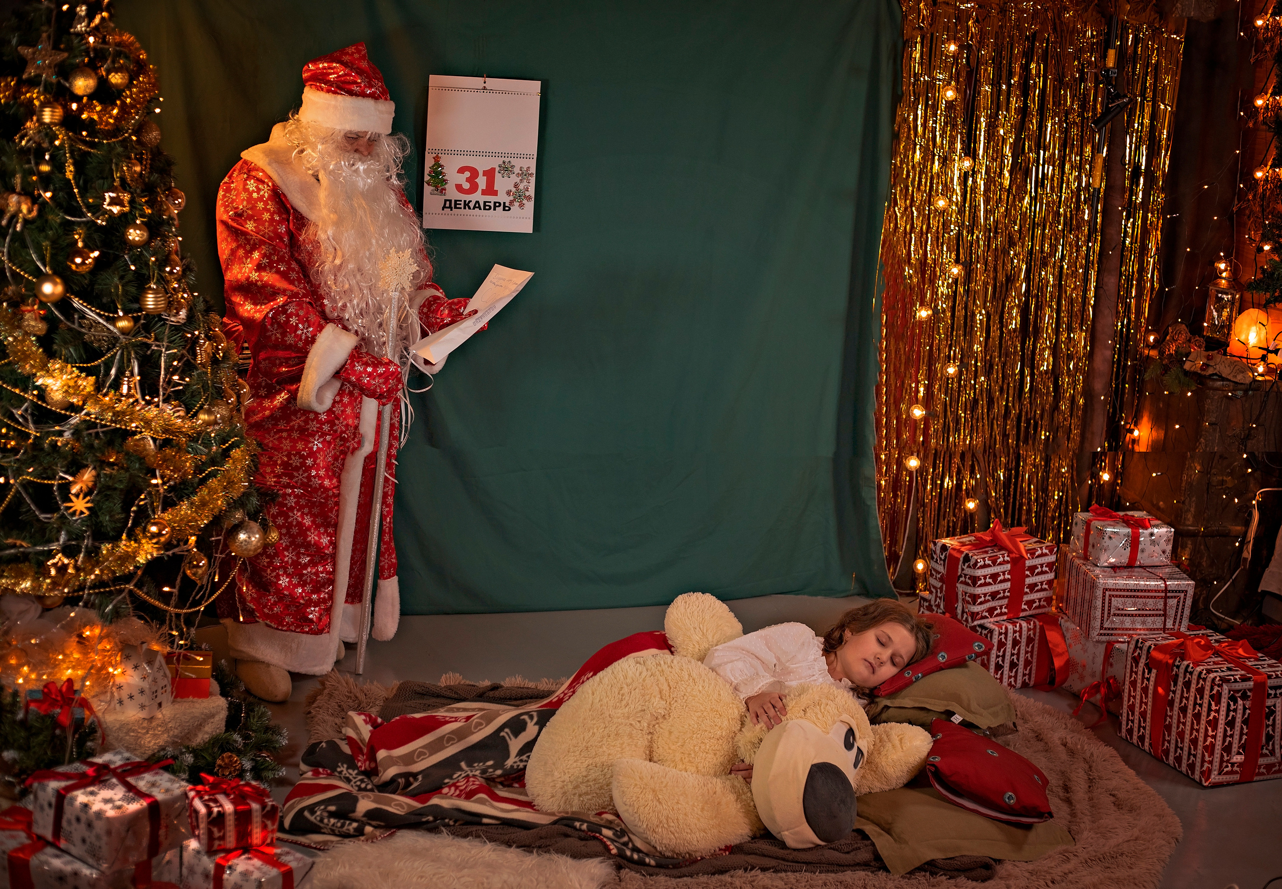 Сказка: Новогоднее чудо. ДЕТСКИЙ И СЕМЕЙНЫЙ ФОТОГРАФ в Сосново, Ленинградской области и Спб