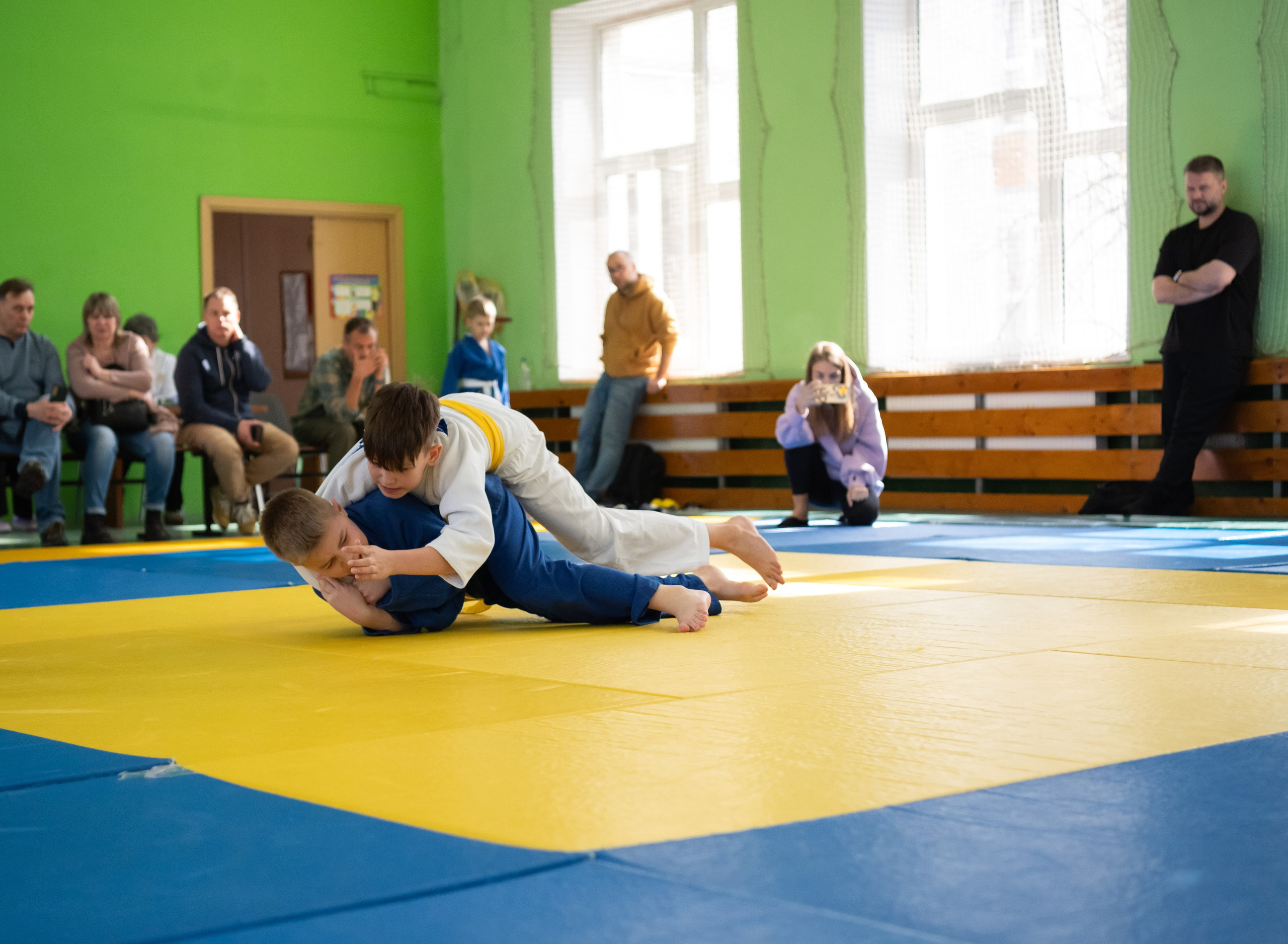 Спортивные соревнования по Дзюдо. Детский и семейный фотограф г. Москва Оксана Катаджи