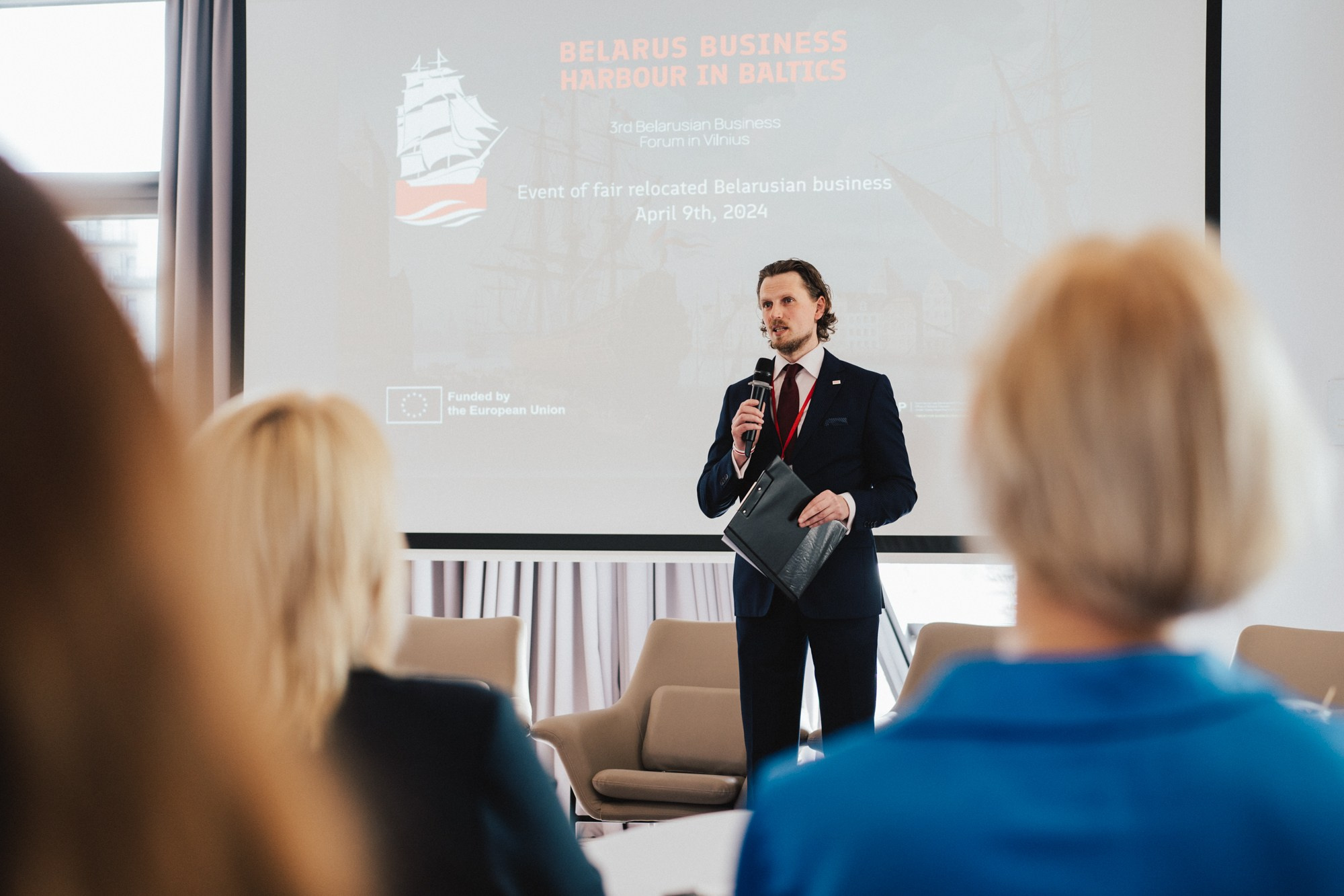 3rd Belarusian Business Forum in Vilnius. Photographer in Vilnius