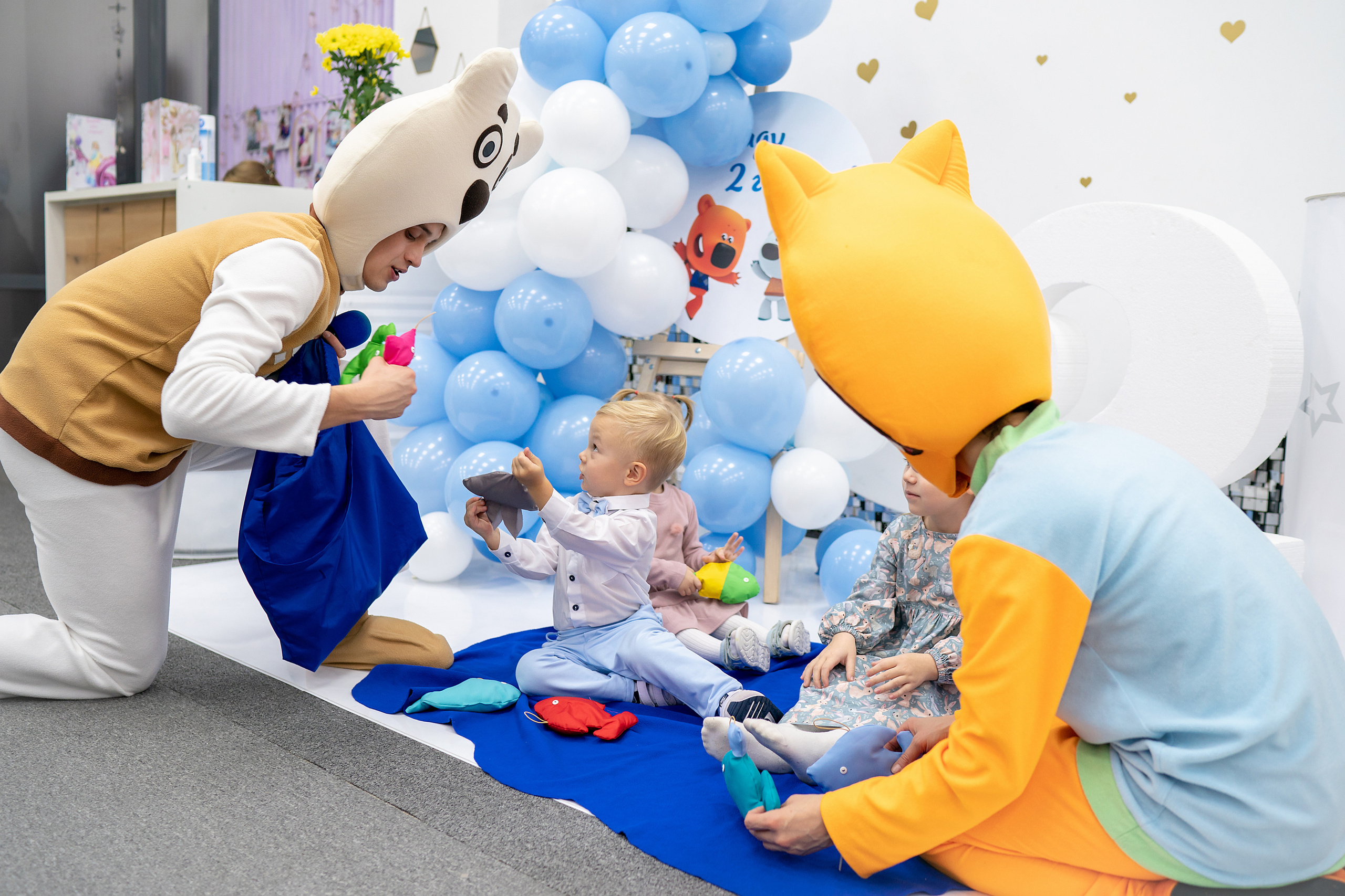 2 годика Владу, детский центр Красноярск, Дрим Хаус, фотограф. Фотограф на Крещение и Венчание в Красноярске Рамазанова Юлия