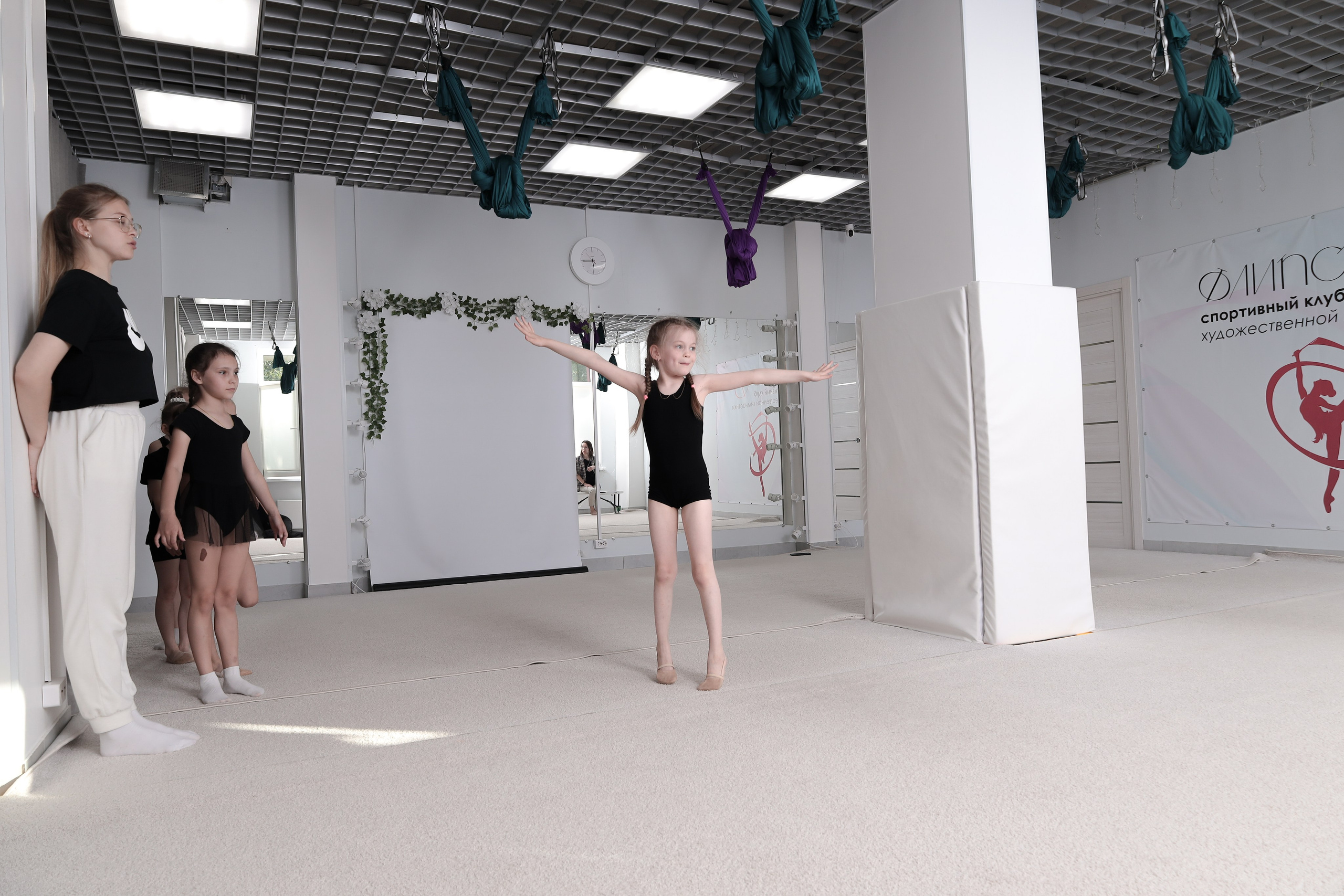 Открытый урок гимнастика. Фотограф Надршина Лилия