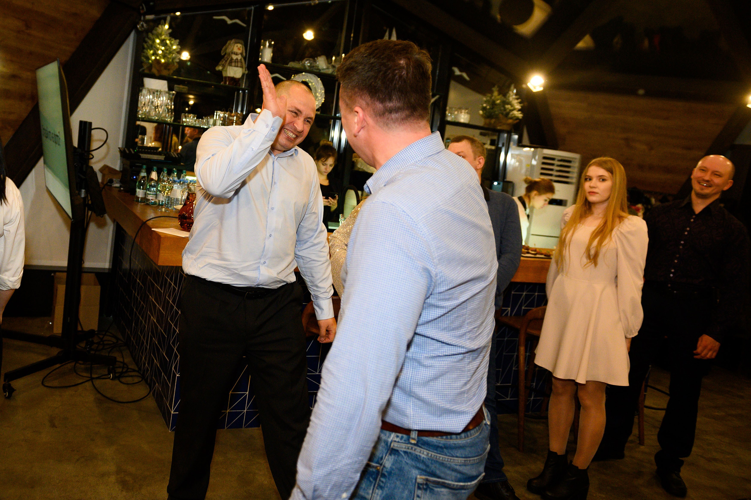 Фотосъемка новогоднего корпоратива. Семейный и свадебный фотограф в Санкт-Петербурге Гришин Юрий