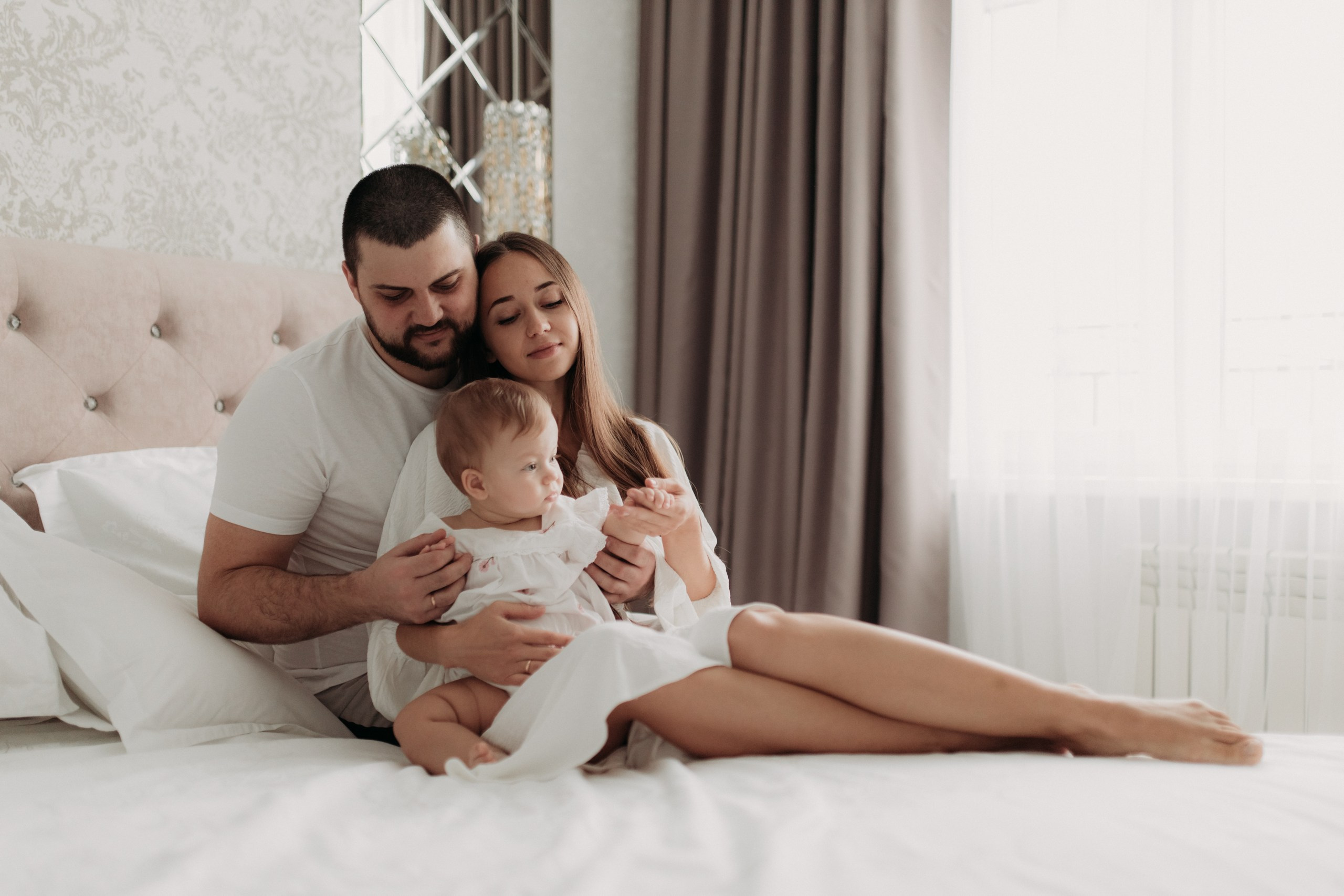 С грудничками (малыши до года). Семейный фотограф в Сургуте и Новороссийске Алена Быхун