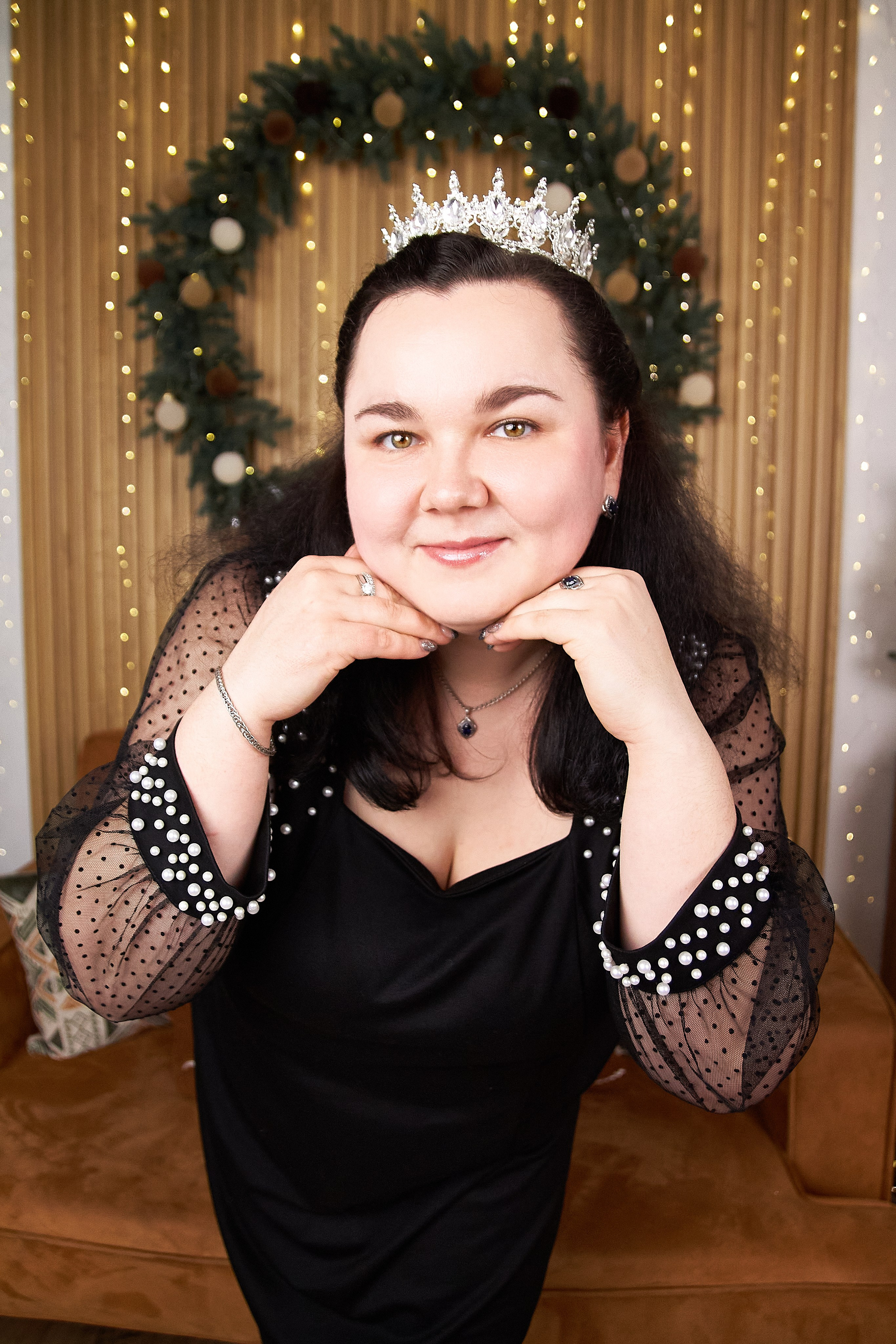 Новогодняя семейная съёмка. Фотограф Анна Буторина Киров