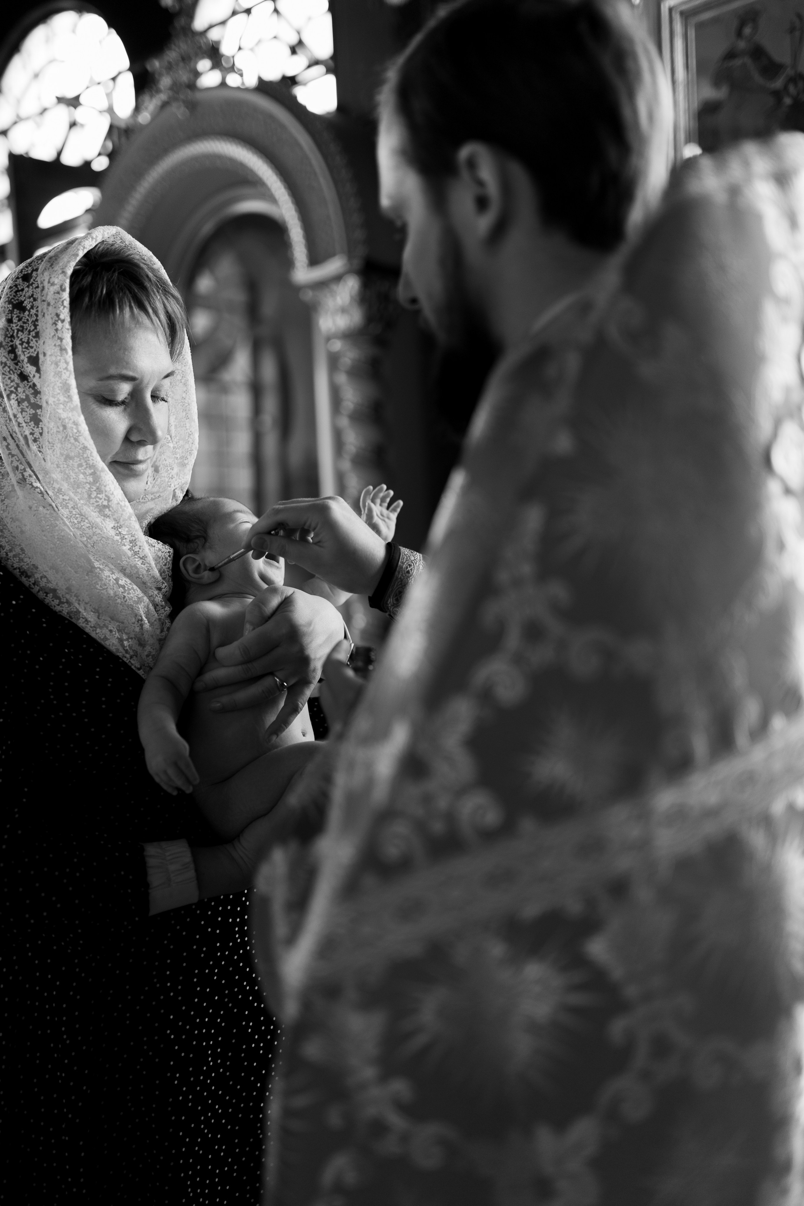 Крещение Лёвы. Самый теплый фотограф в Краснодаре Рябоконь Ксения