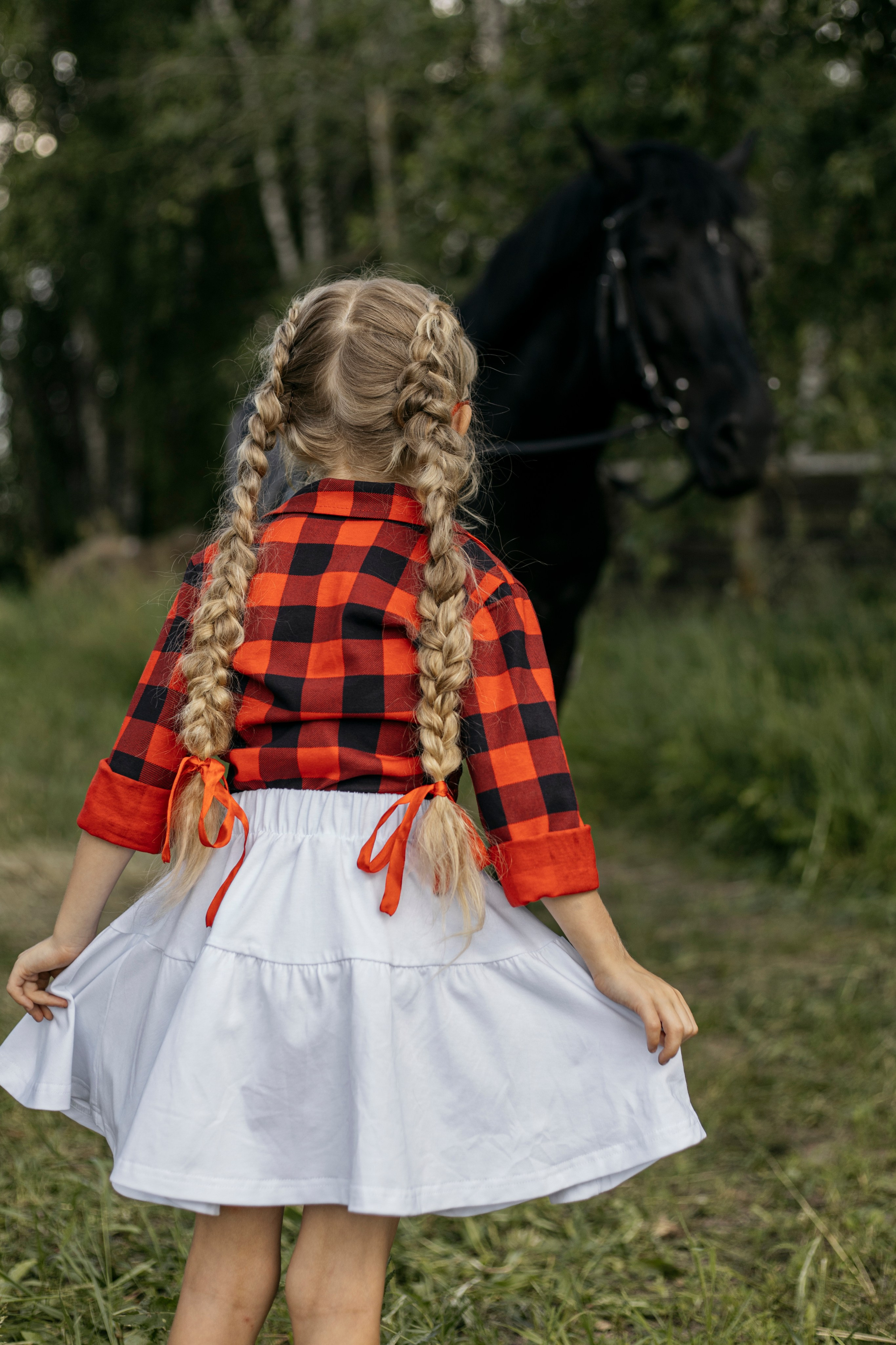 Семейная прогулка с лошадкой. Семейный и детский фотограф в Рязани Васюгова Мария