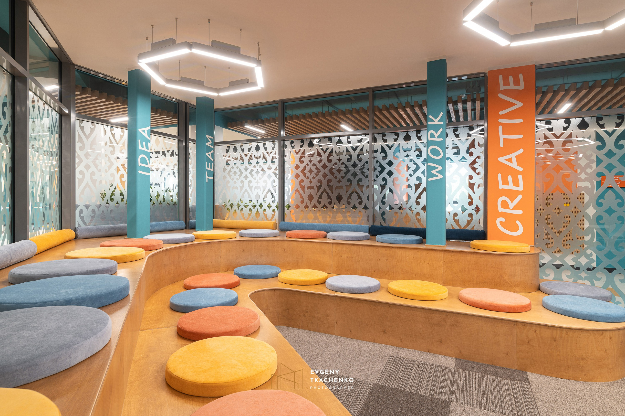 Дворец творчества Kausar. Архитектурный и интерьерный фотограф в Казахстане