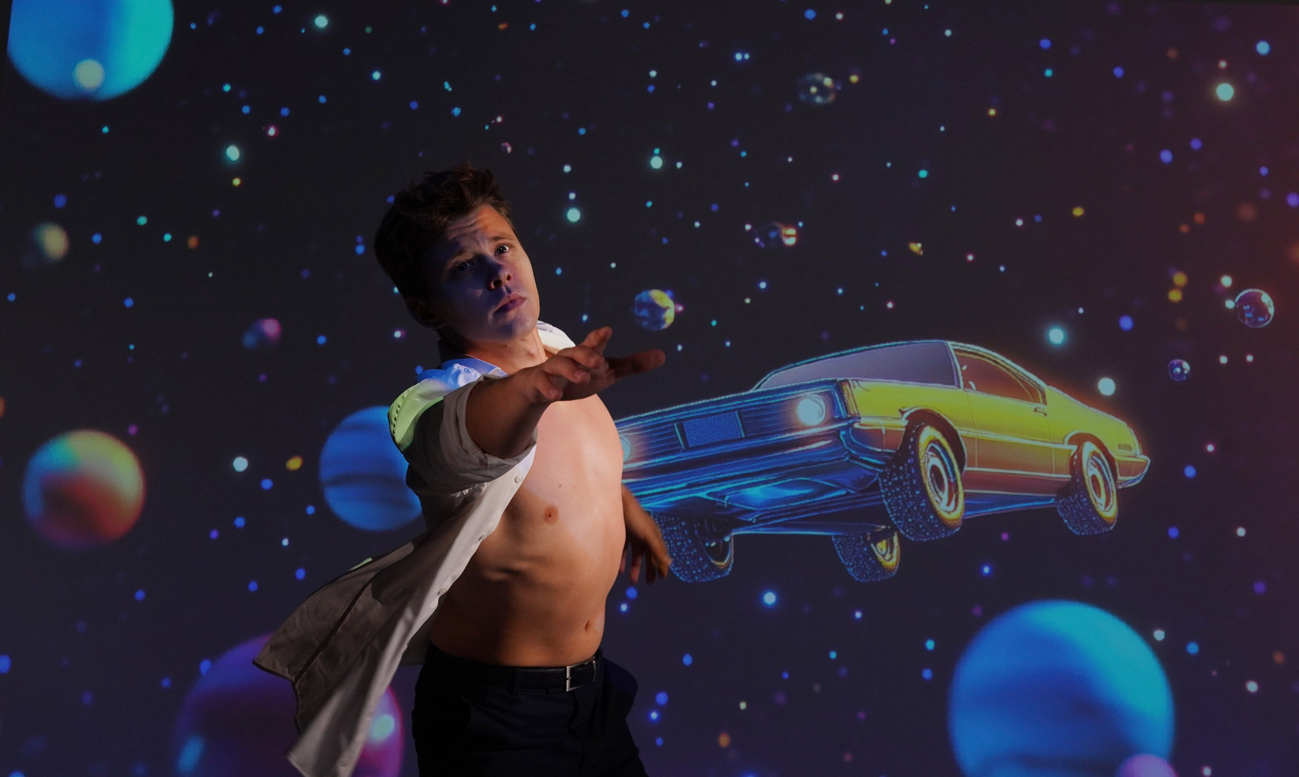 Фотосессия с проектором. Студийный и портретный фотограф в САНКТ-ПЕТЕРБУРГЕИрина Махаон