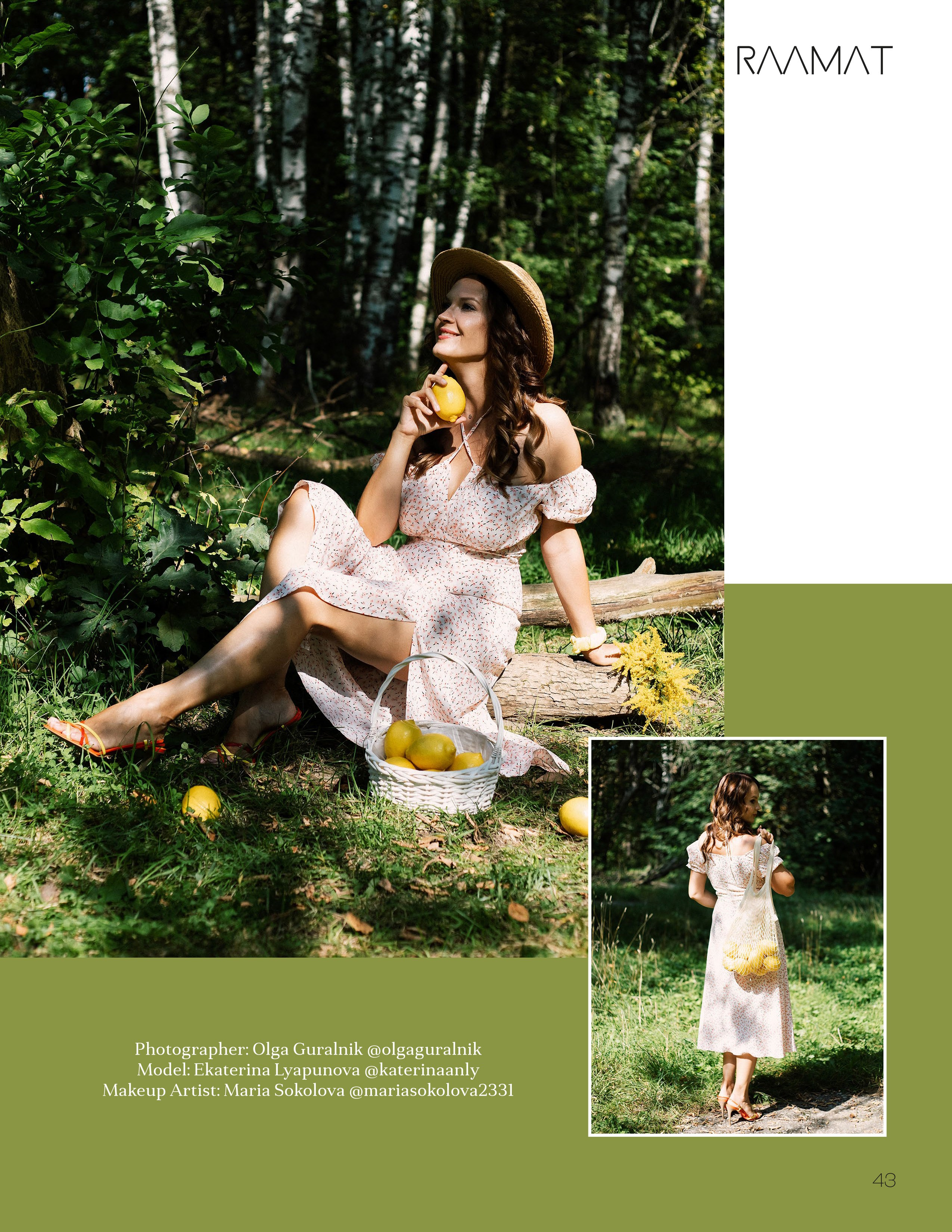 Last day of summer. RAAMAT Magazine. Портретный фотограф в Иванове Ольга Гуральник