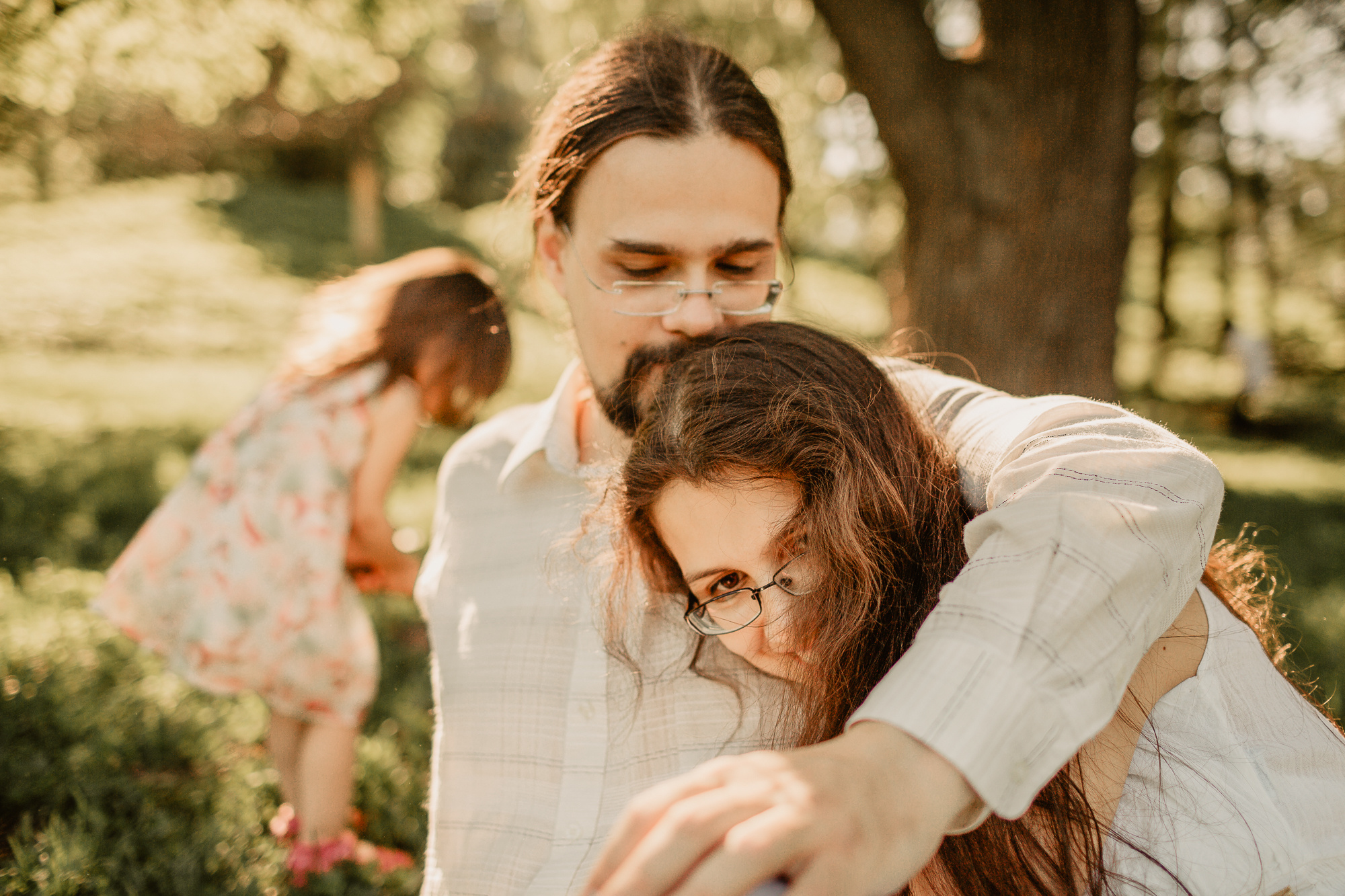 Семейная фотосессия на природе и дома