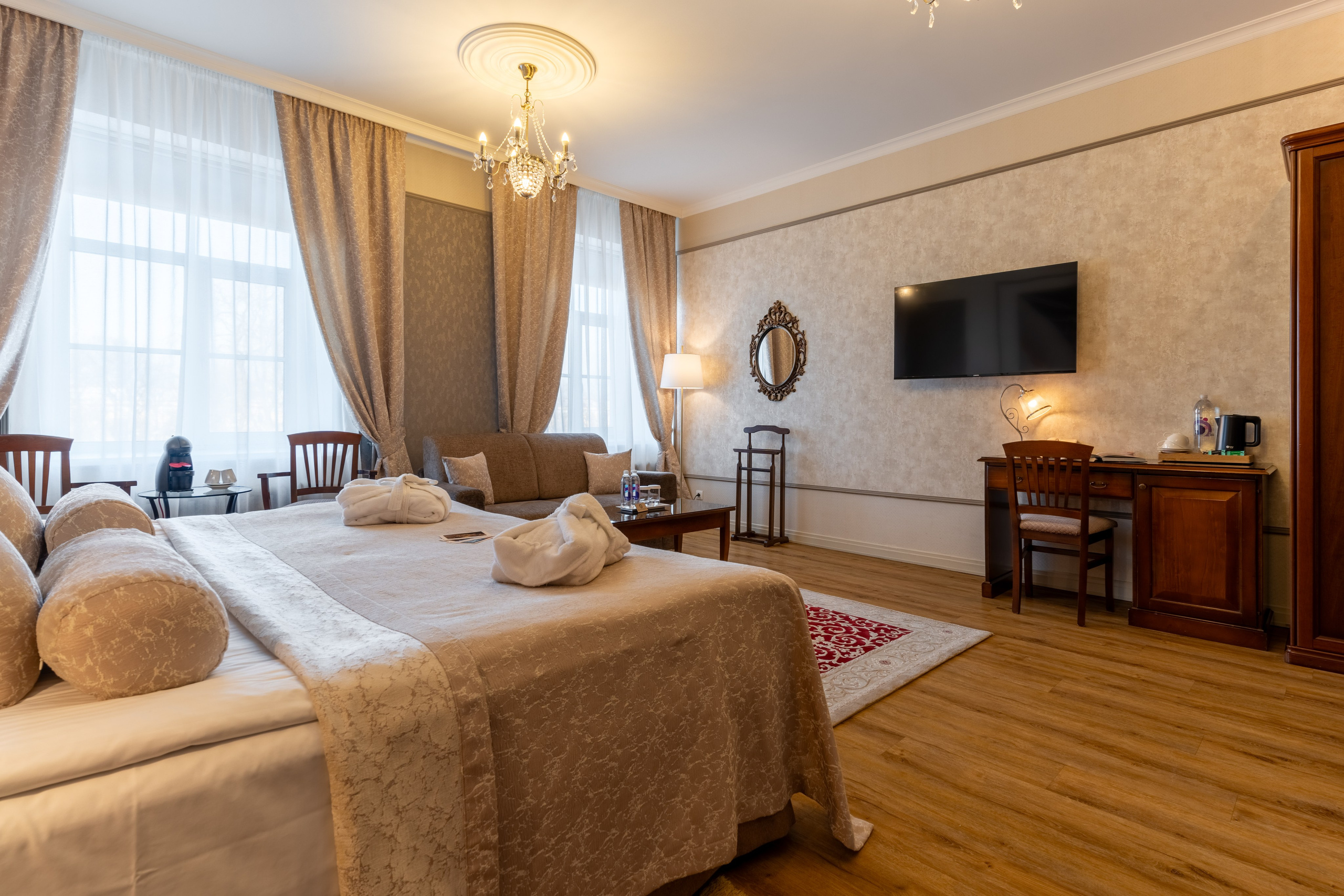 Интерьерная фотосъёмка отеля «Пётръ», Санкт-Петербург