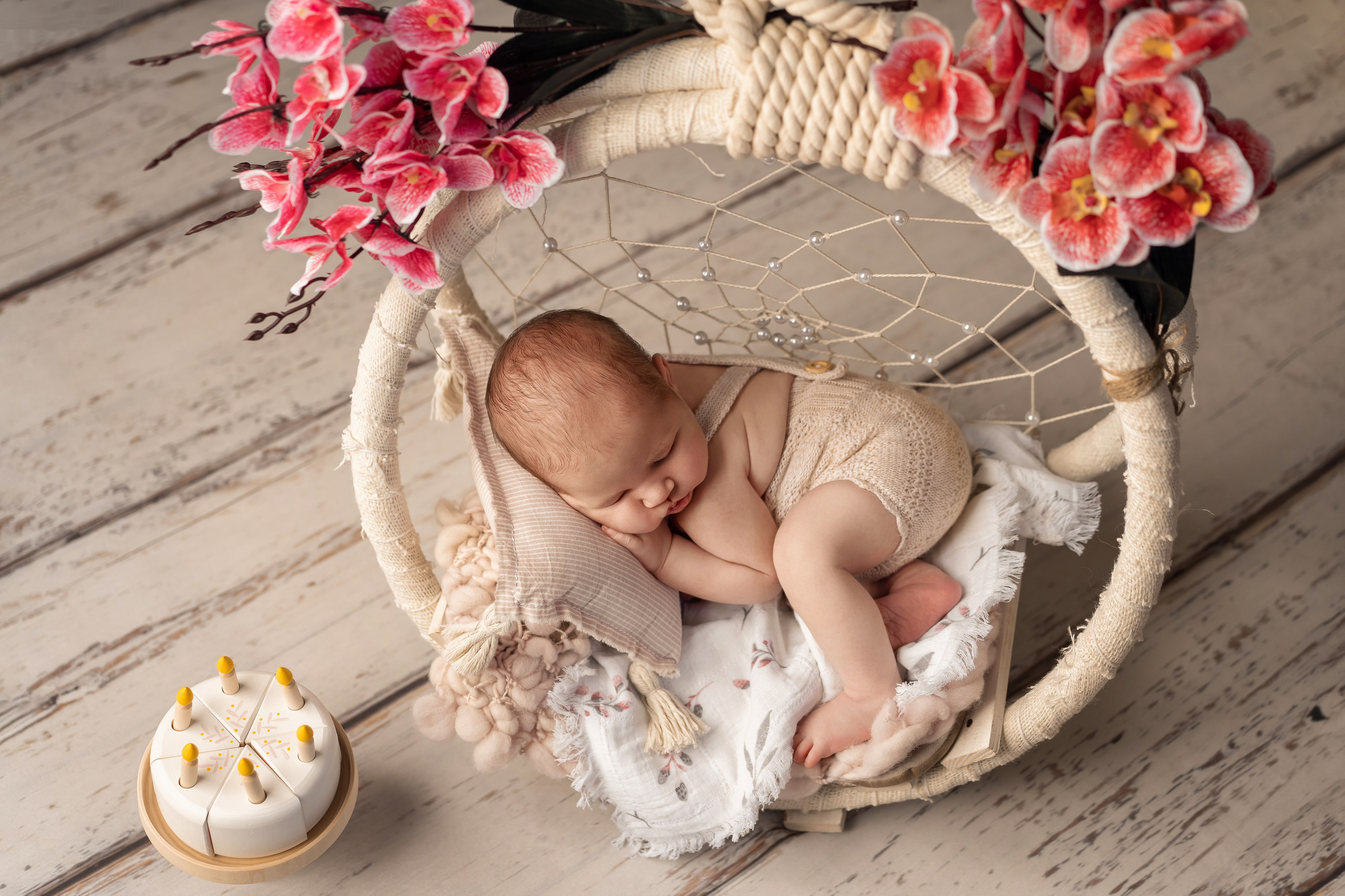 Классика newborn. Фотограф новорожденных в Ялте