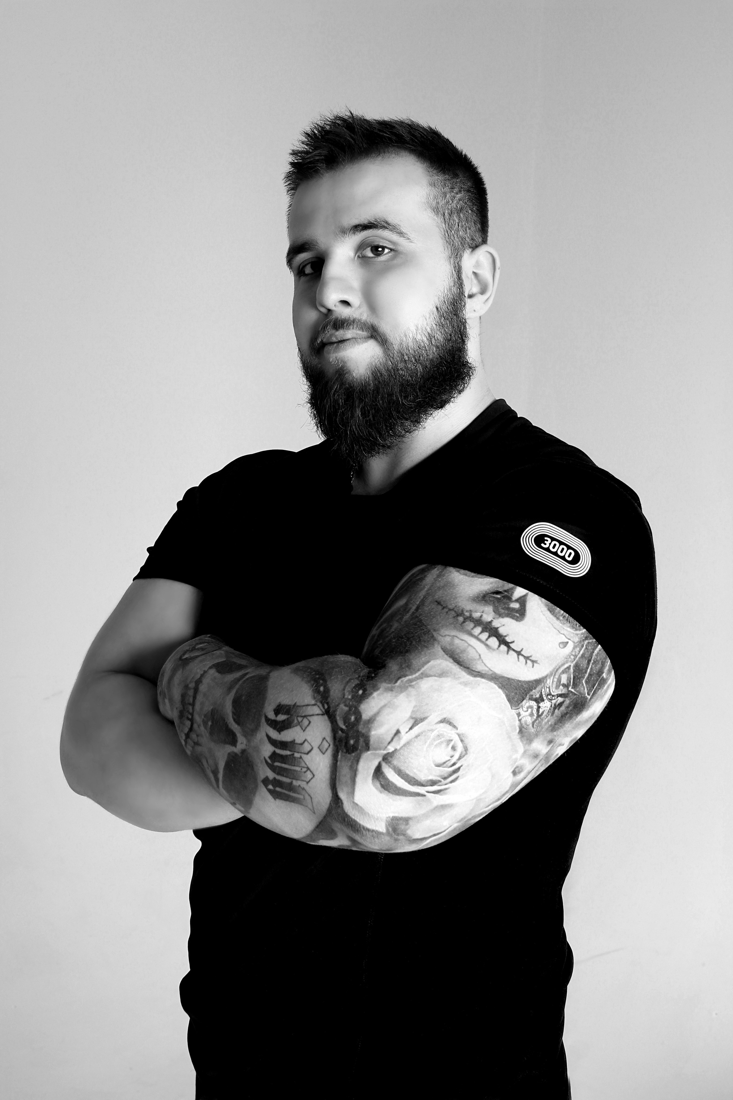 Мужская фотосессия в студии. Булат. Свадебный и репортажный фотограф в Уфе| Осетрова Ольга