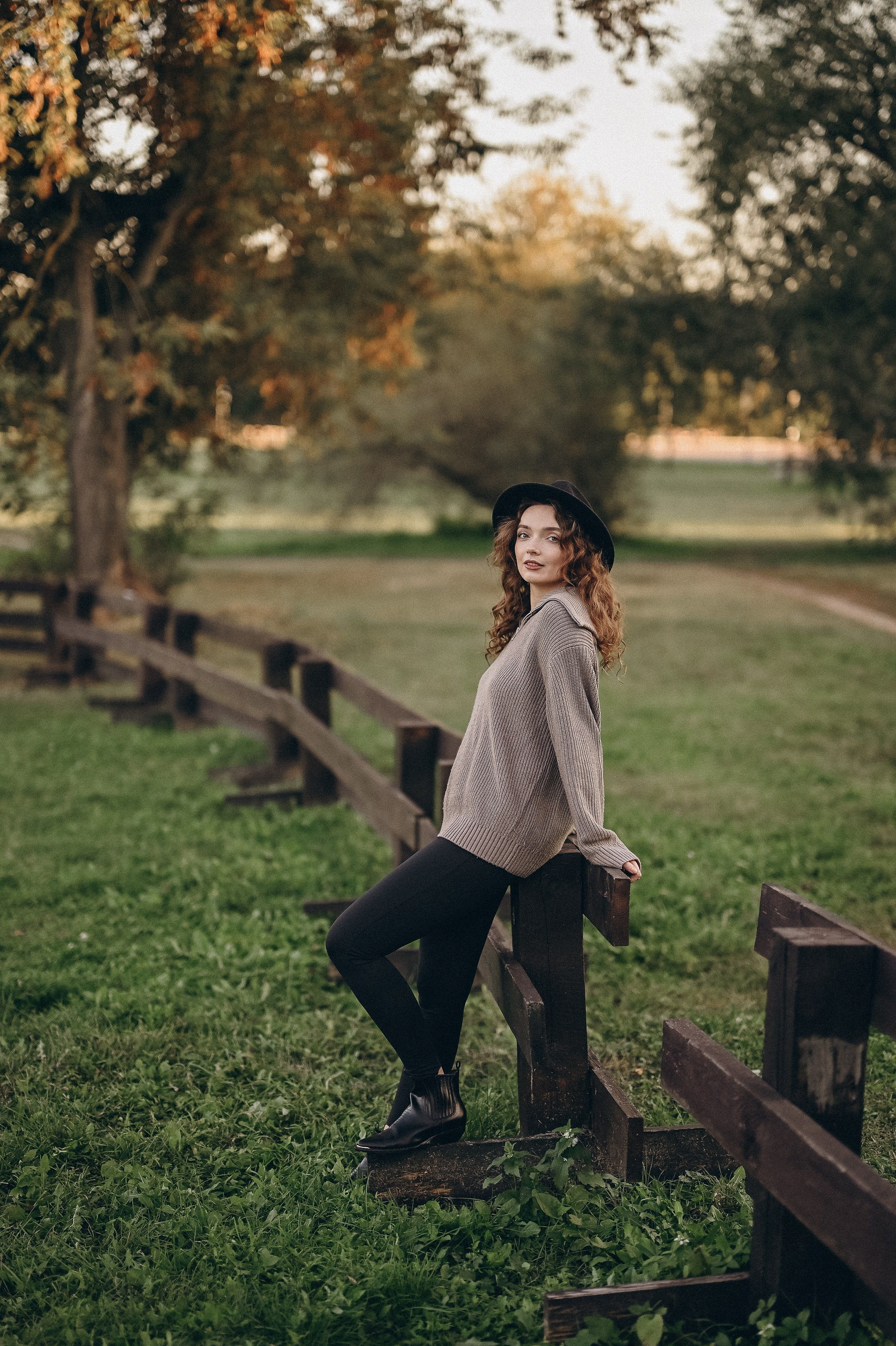 Съёмка на закате в парке Коломенское. Semerlina.ru