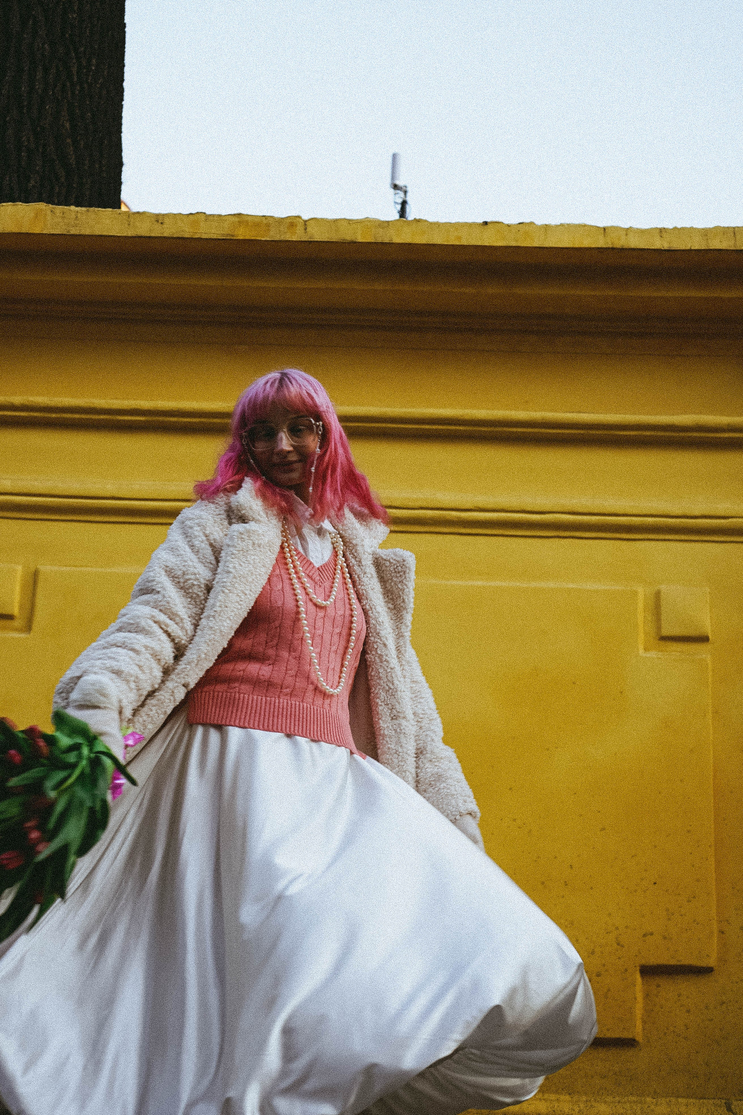 Прогулочная фотосессия с тюльпанами. Профессиональный фотограф, Санкт-Петербург — Виктория Богомолова