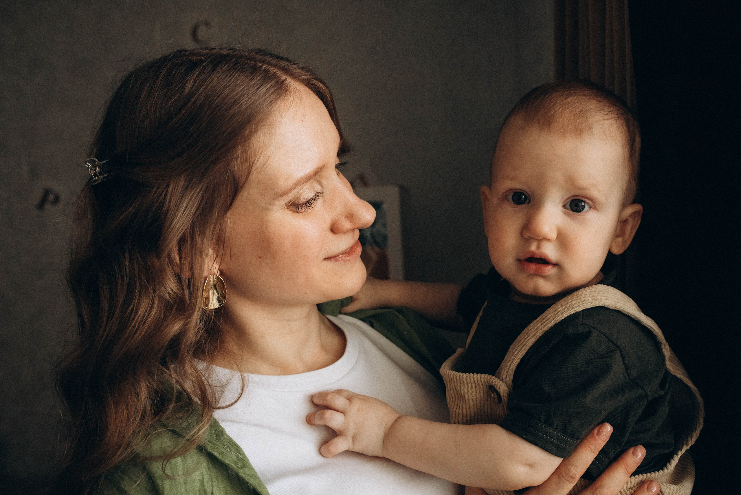 Семейная фотосессия ко дню рождения малыша. Семейный фотограф в Железнодорожном Масаева Елена