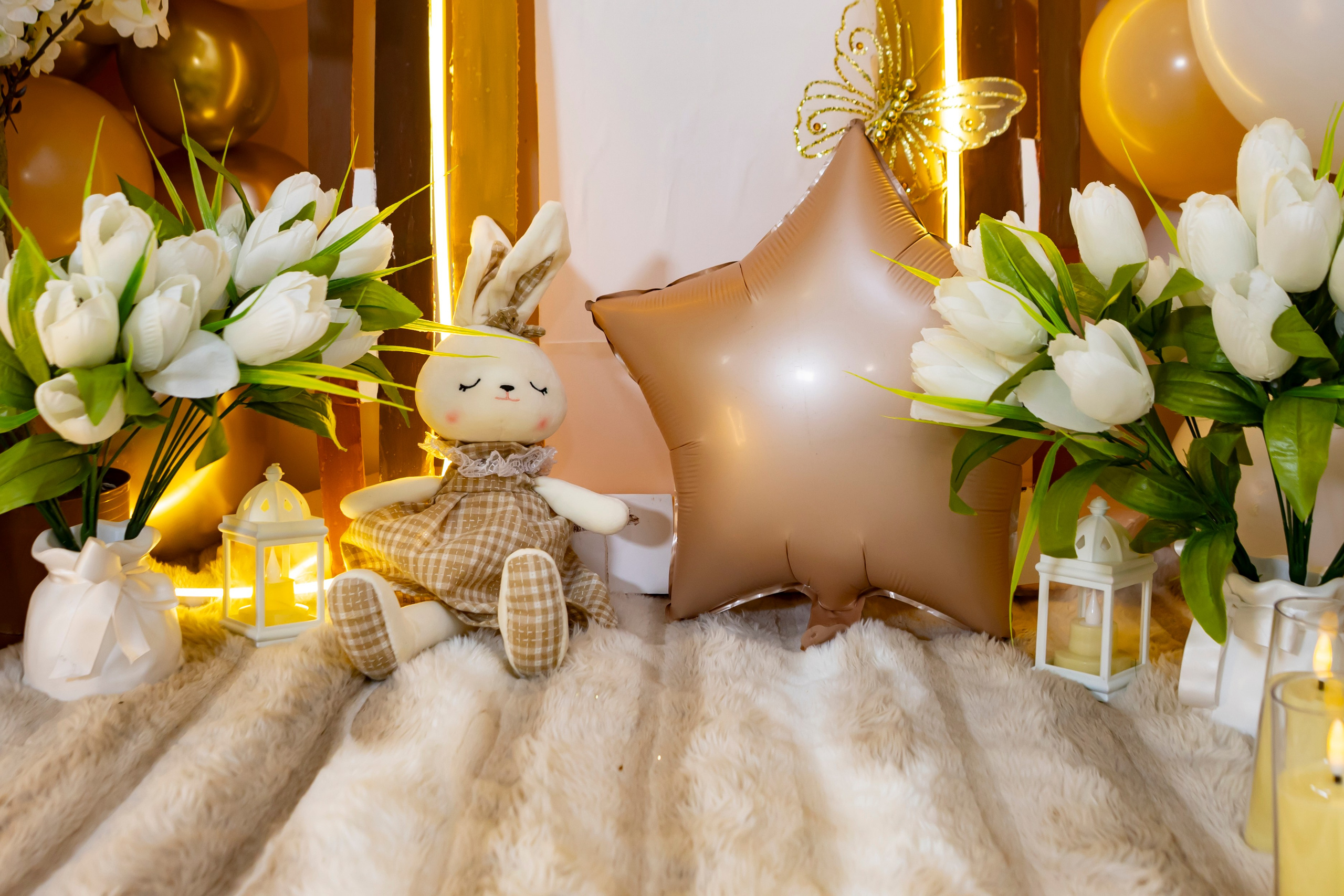 Фотозона Зайчик. Детская фотостудия «Чудо малыш»