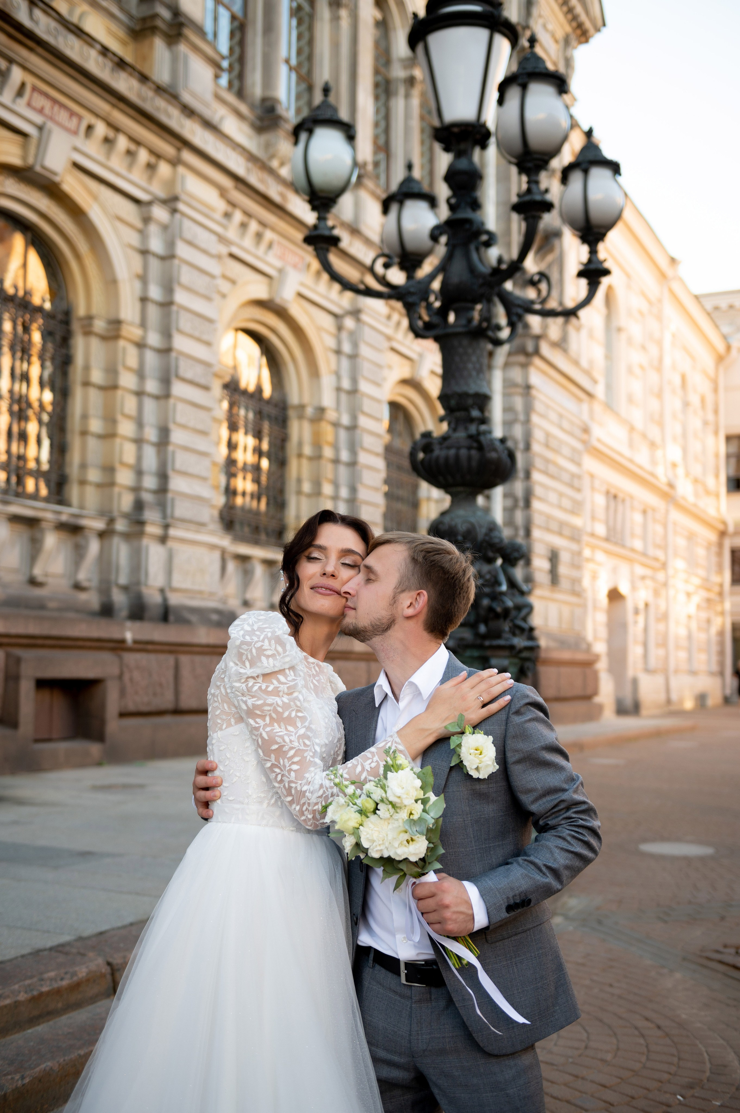 Кирилл и Анжела (круассаны, кофе и фотосессия в Летнем саду). Портретный, семейный и свадебный фотограф в Санкт-Петербурге и в Пушкине Ширяев Денис