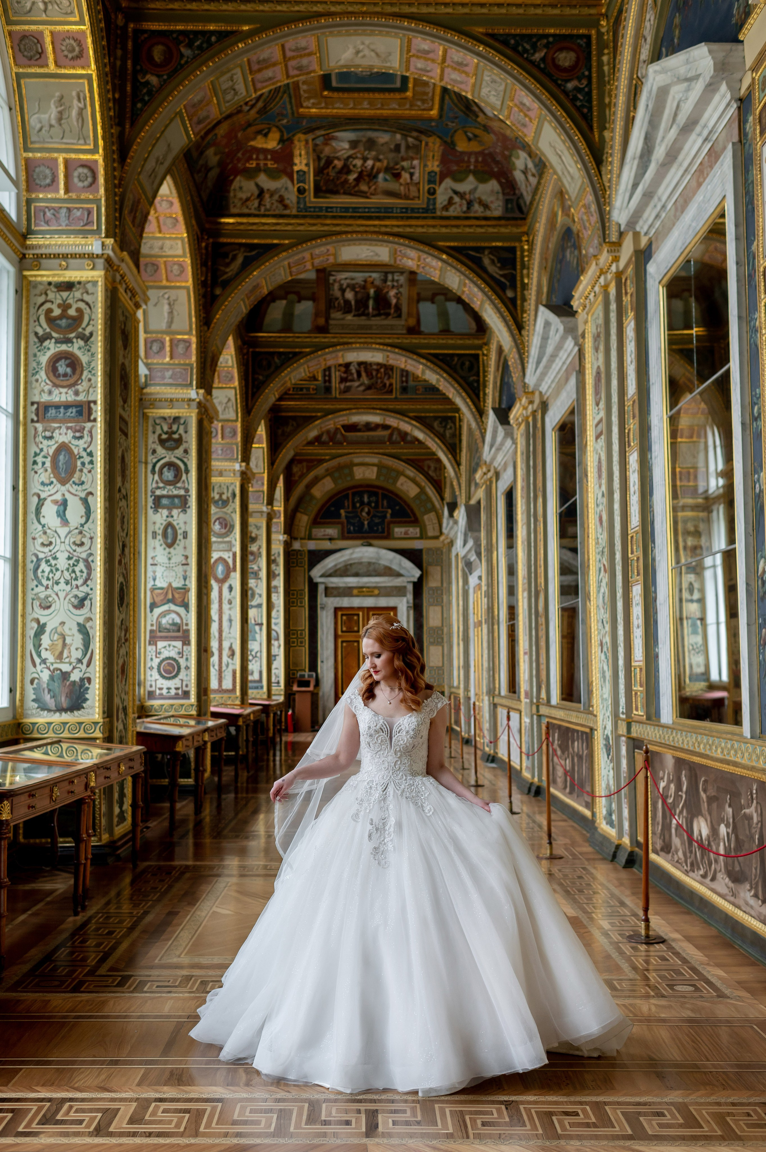 Екатерина и Алексей (свадебная фотосессия в Эрмитаже и Первом Дворце Бракосочетания на Английской набережной 28). Портретный, семейный и свадебный фотограф в Санкт-Петербурге и в Пушкине Ширяев Денис