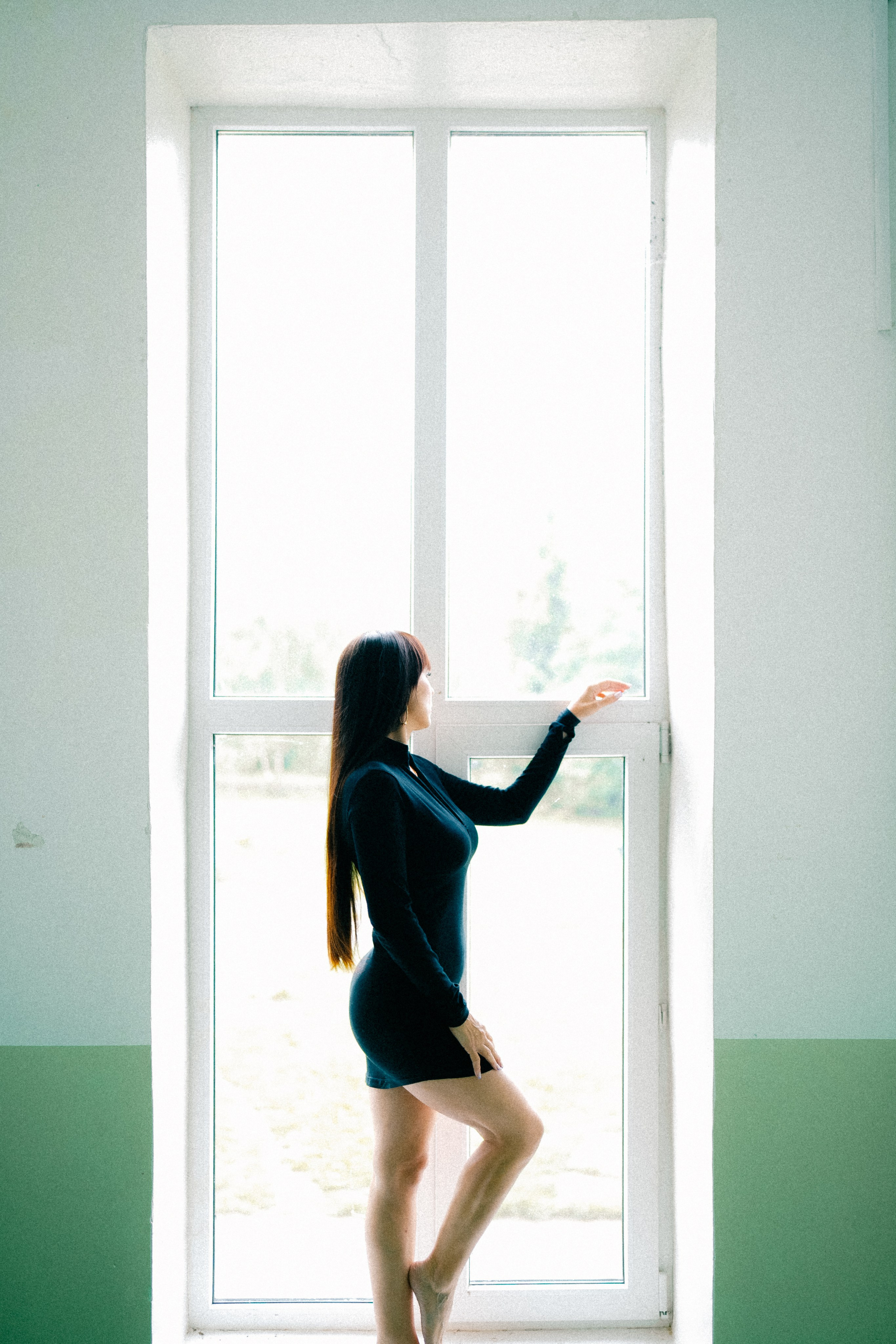 Галина (прогулка под дождём). Фотограф в Москве