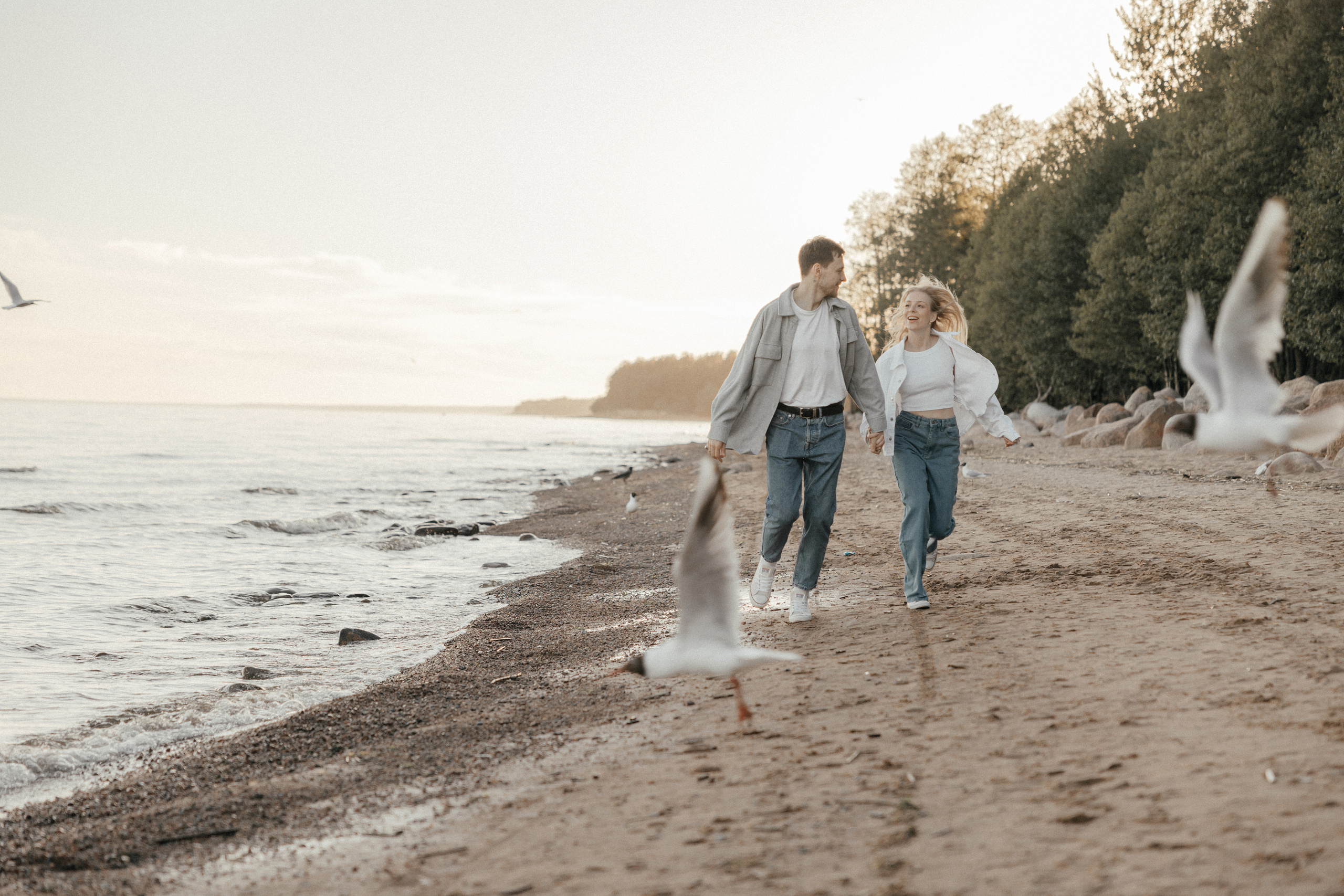 LOVE STORY на Финском заливе. Свадебный фотограф в Москве