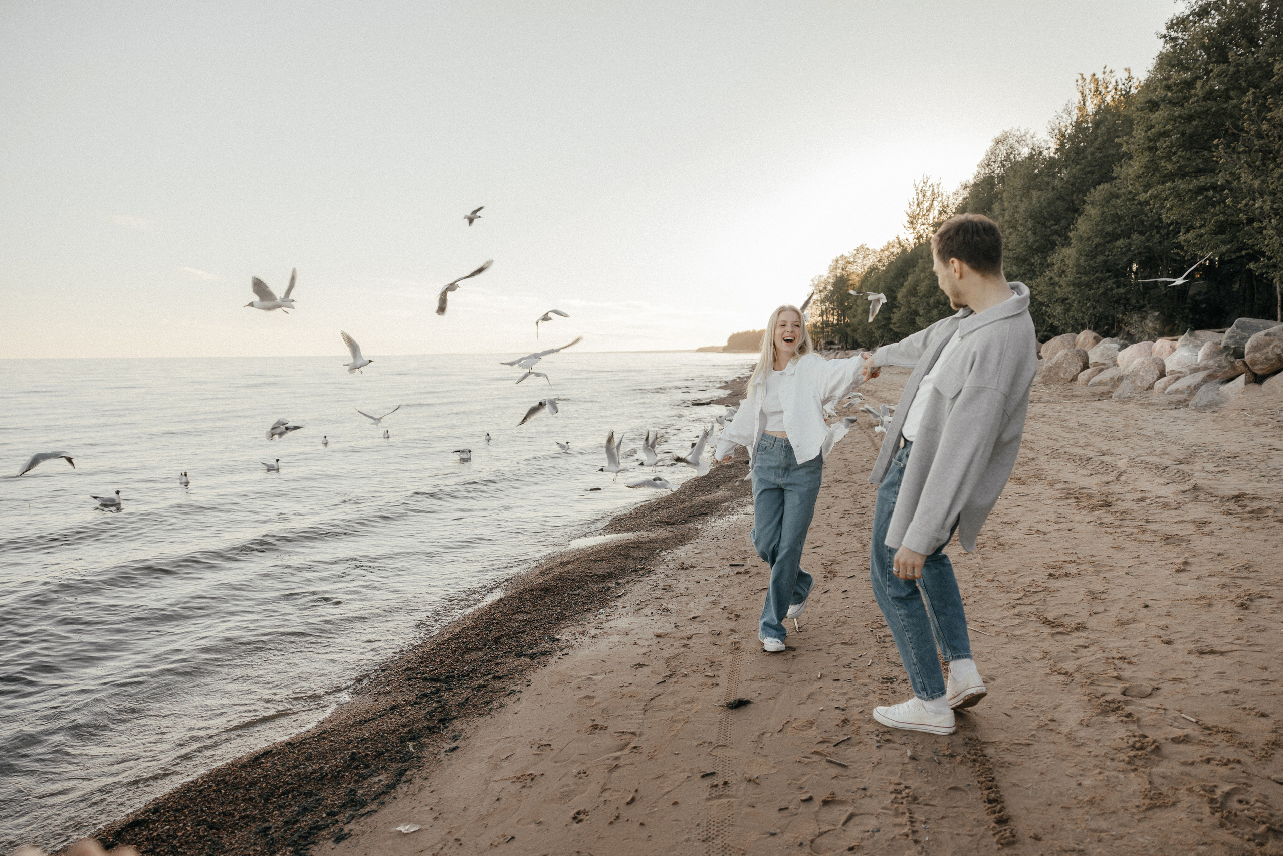 LOVE STORY на Финском заливе. Свадебный фотограф в Москве