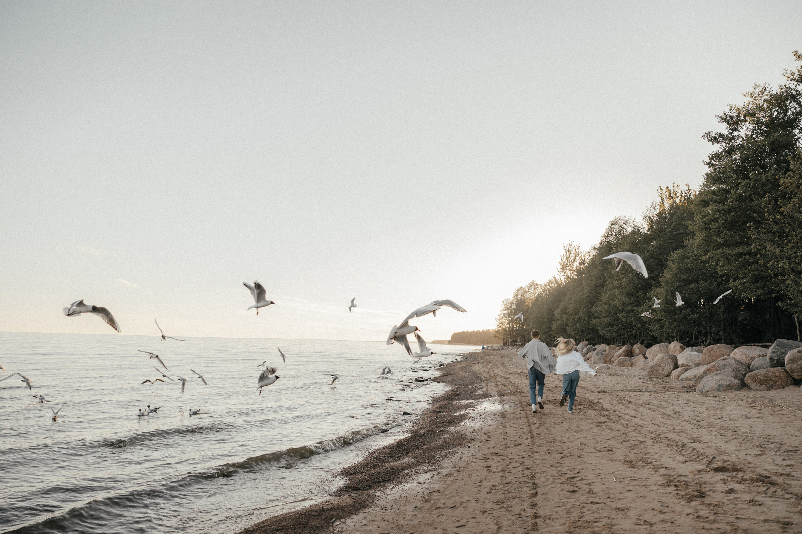 LOVE STORY на Финском заливе. Свадебный фотограф в Москве