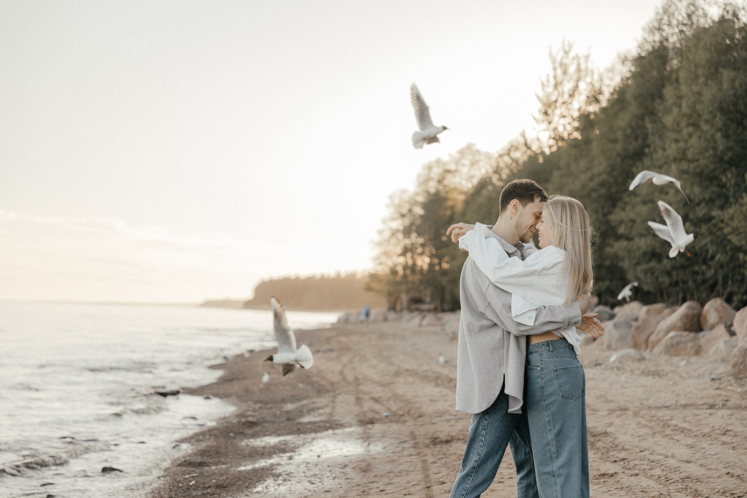 LOVE STORY на Финском заливе. Свадебный фотограф в Москве