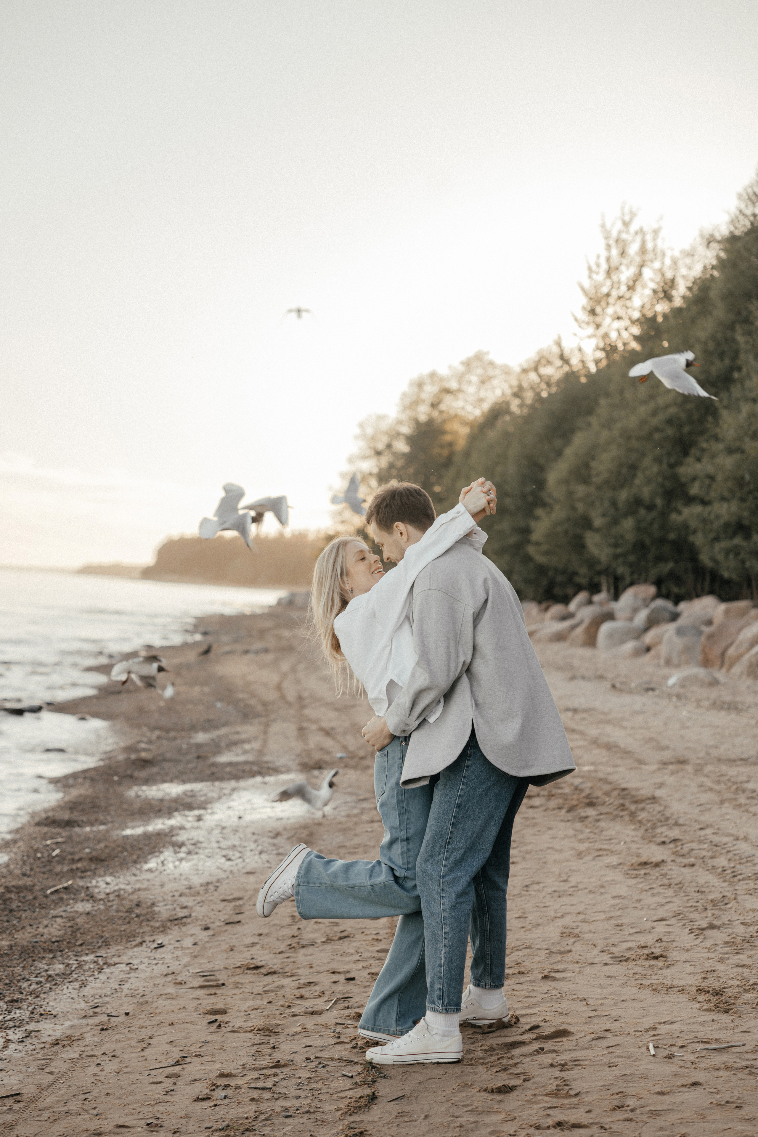 LOVE STORY на Финском заливе. Свадебный фотограф в Москве