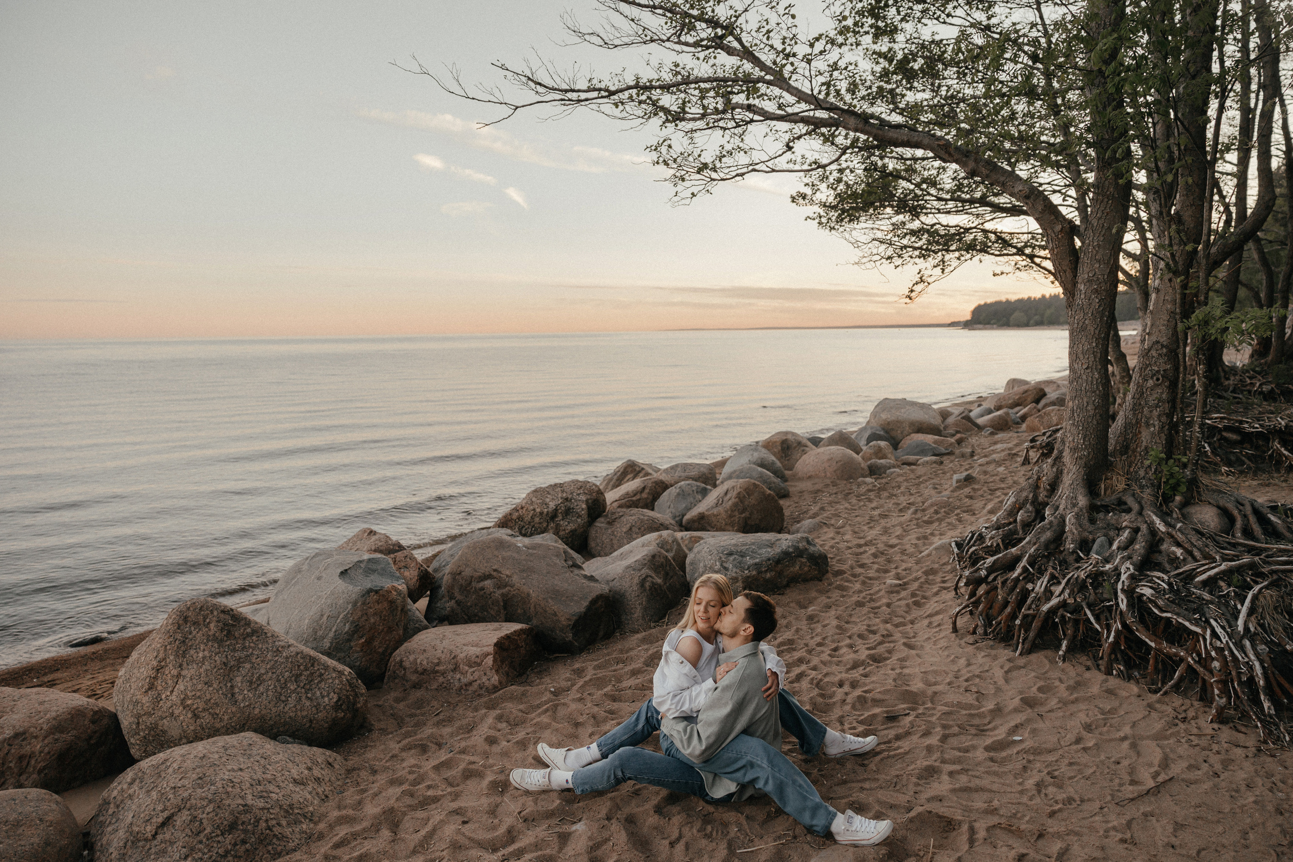 LOVE STORY на Финском заливе. Свадебный фотограф в Москве