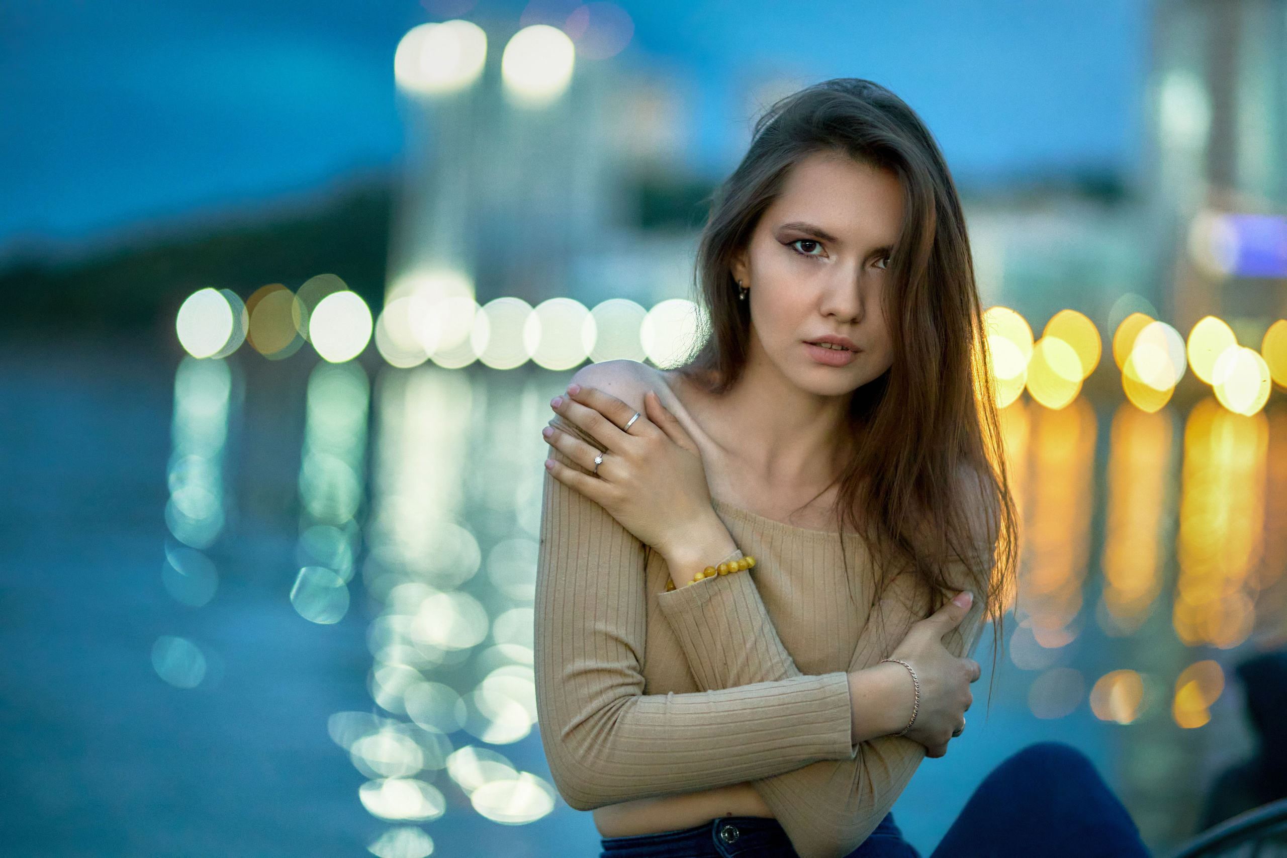 Прогулочная фотосессия по вечерним Чебоксарам, набережная, Чувашия. Владимир Суздалов (ProMaXe) — Портретный фотограф, тематические фотосессии в Чебоксарах