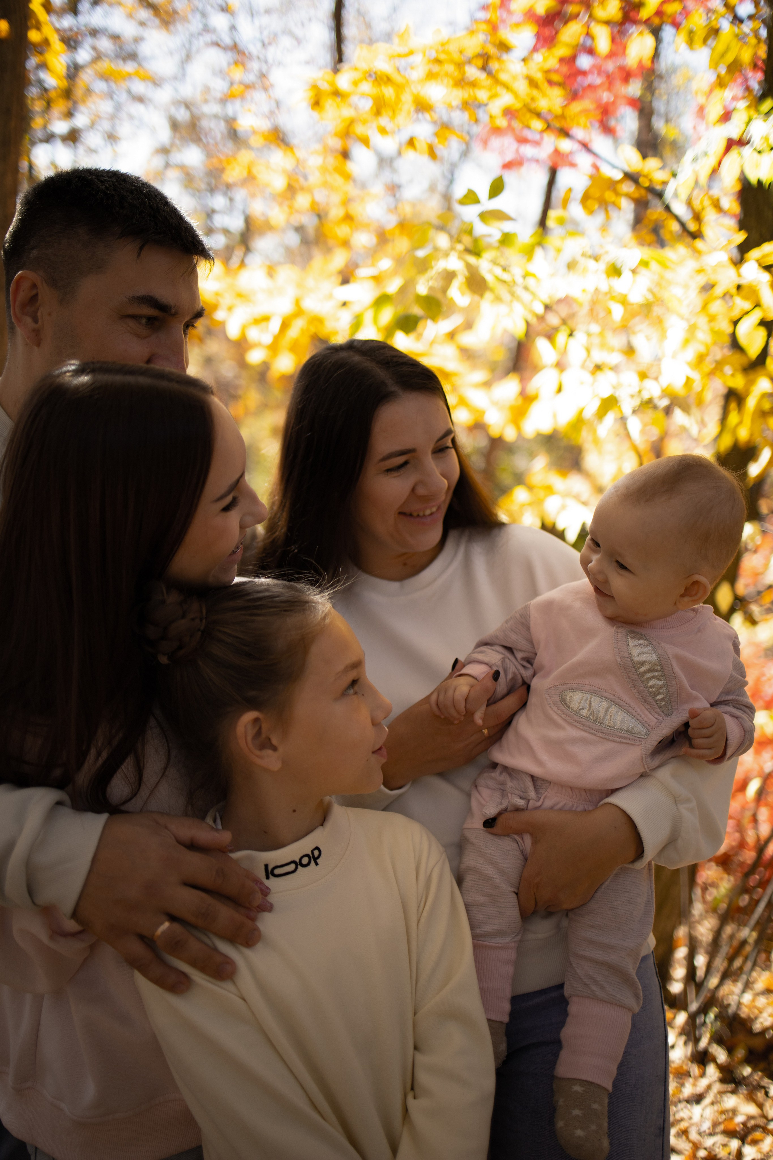 Осенняя семейная фотосессия. Профессиональный фотограф во Владивостоке — Фаина Дегтярева