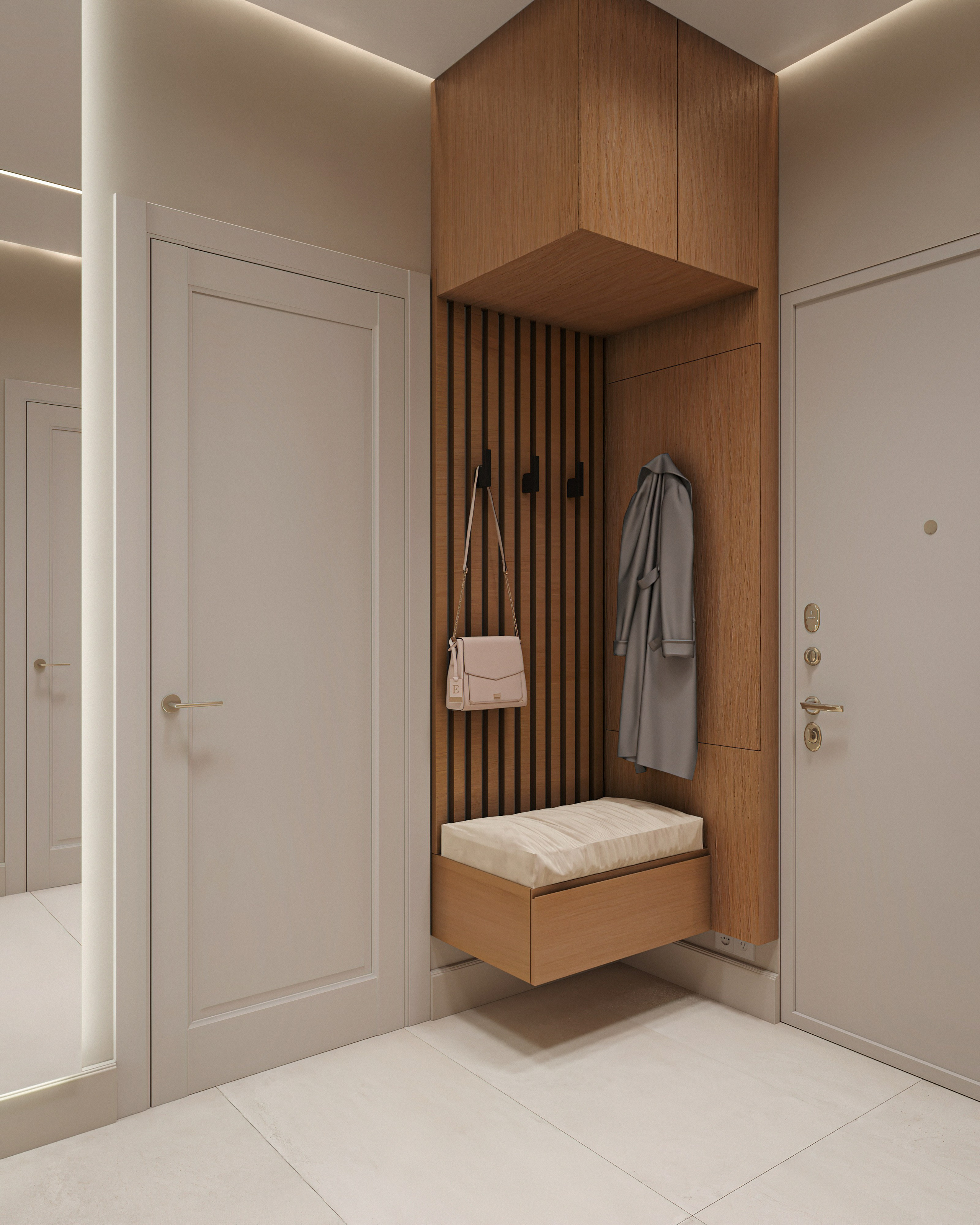 Квартира 44 кв. м. Юлия Григорьева — 3D визуализатор