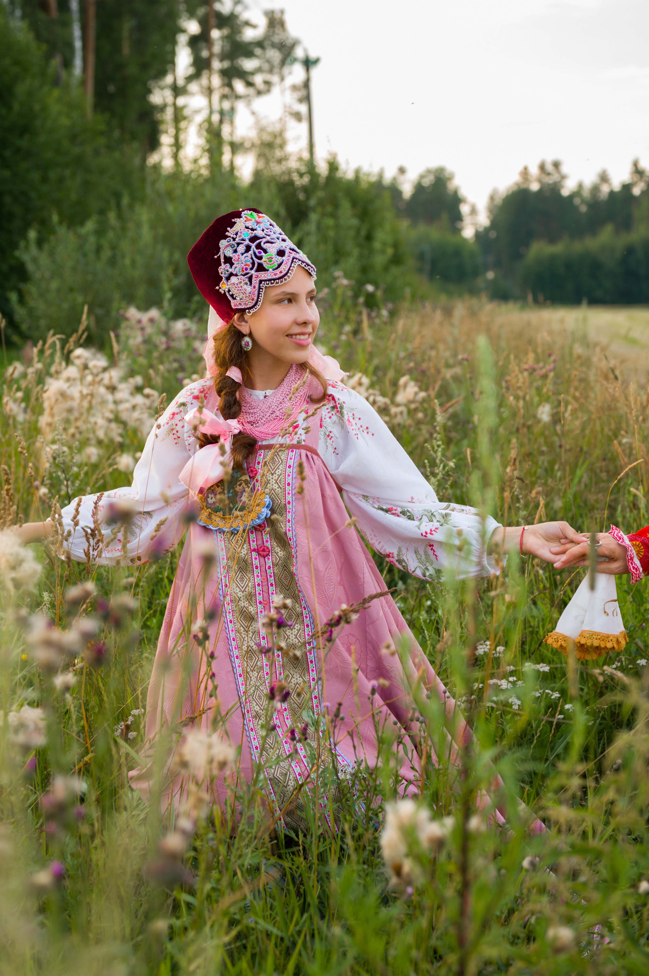 Фотосессия в русском народном костюме. Фотограф Юлия Кондратьева