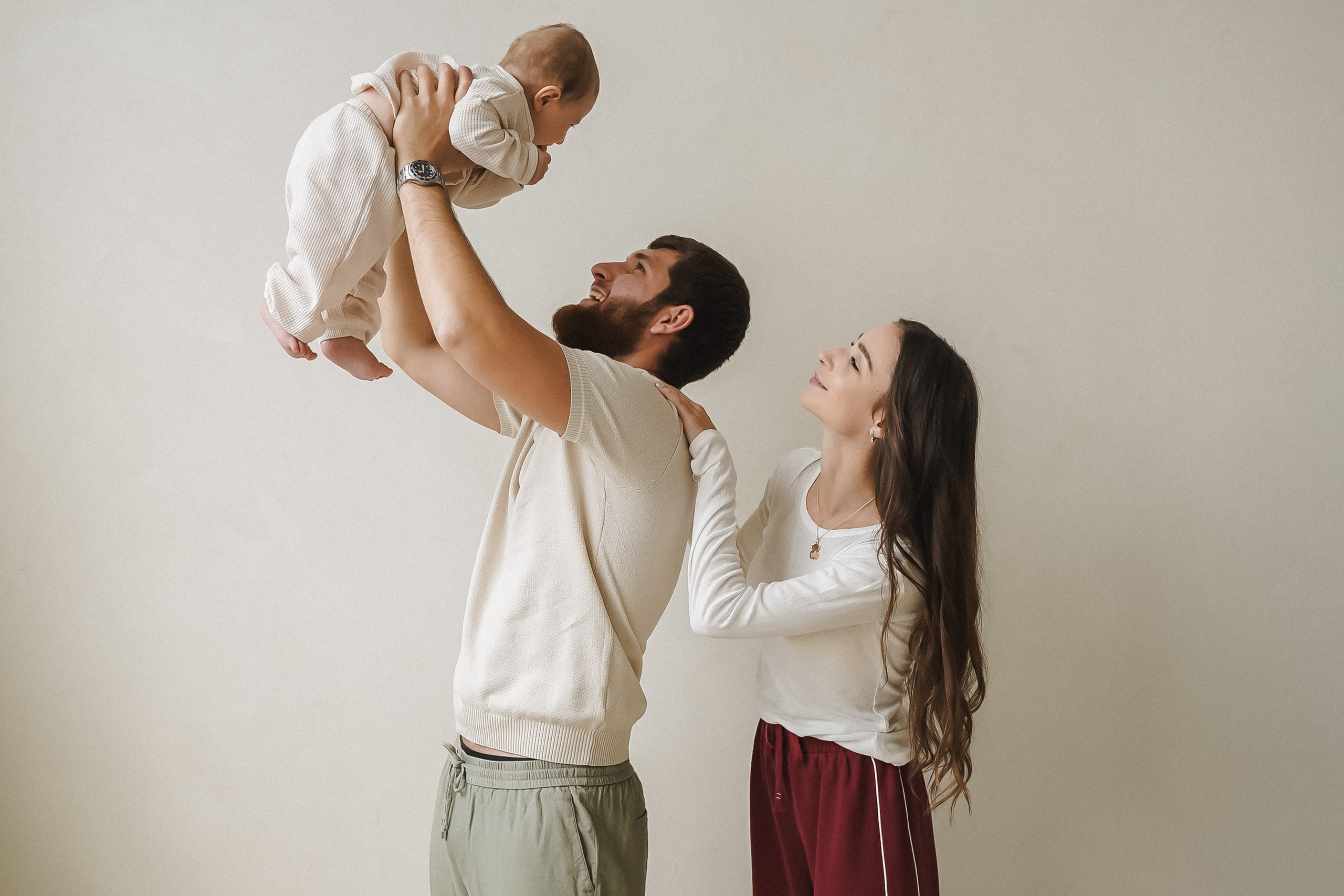 Ира, Вадим и Лёва. Свадебный фотограф в Москве Яна Деньгина