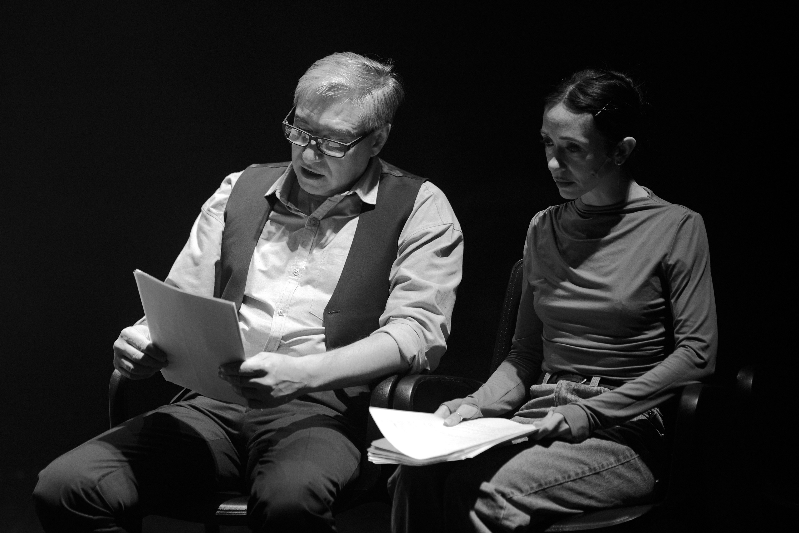 История Тони | читка пьесы. Фотограф Юлия Маринина