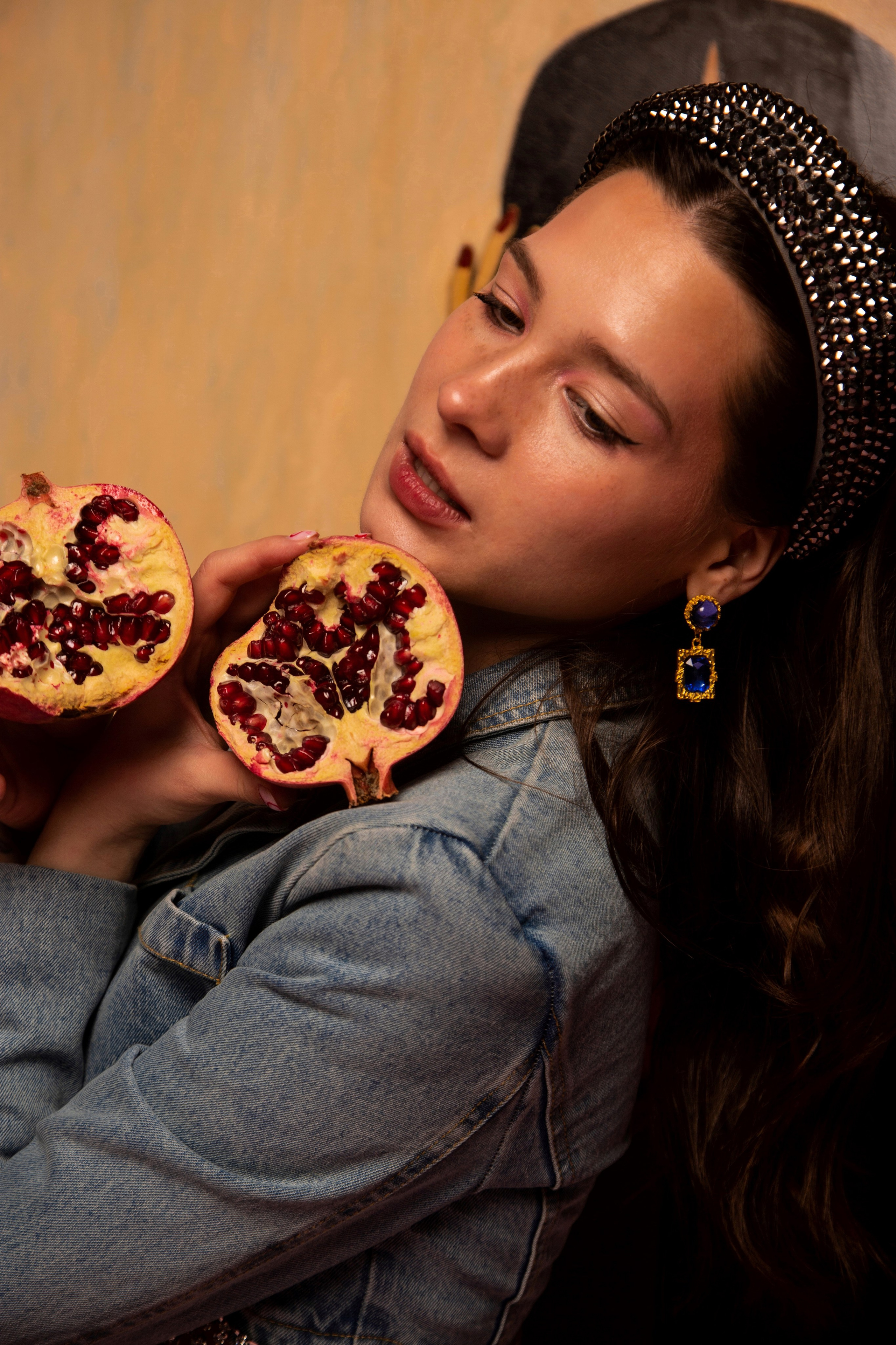 Дарья&Фрукты. Фотограф в Краснодаре Елизавета Тарасенко