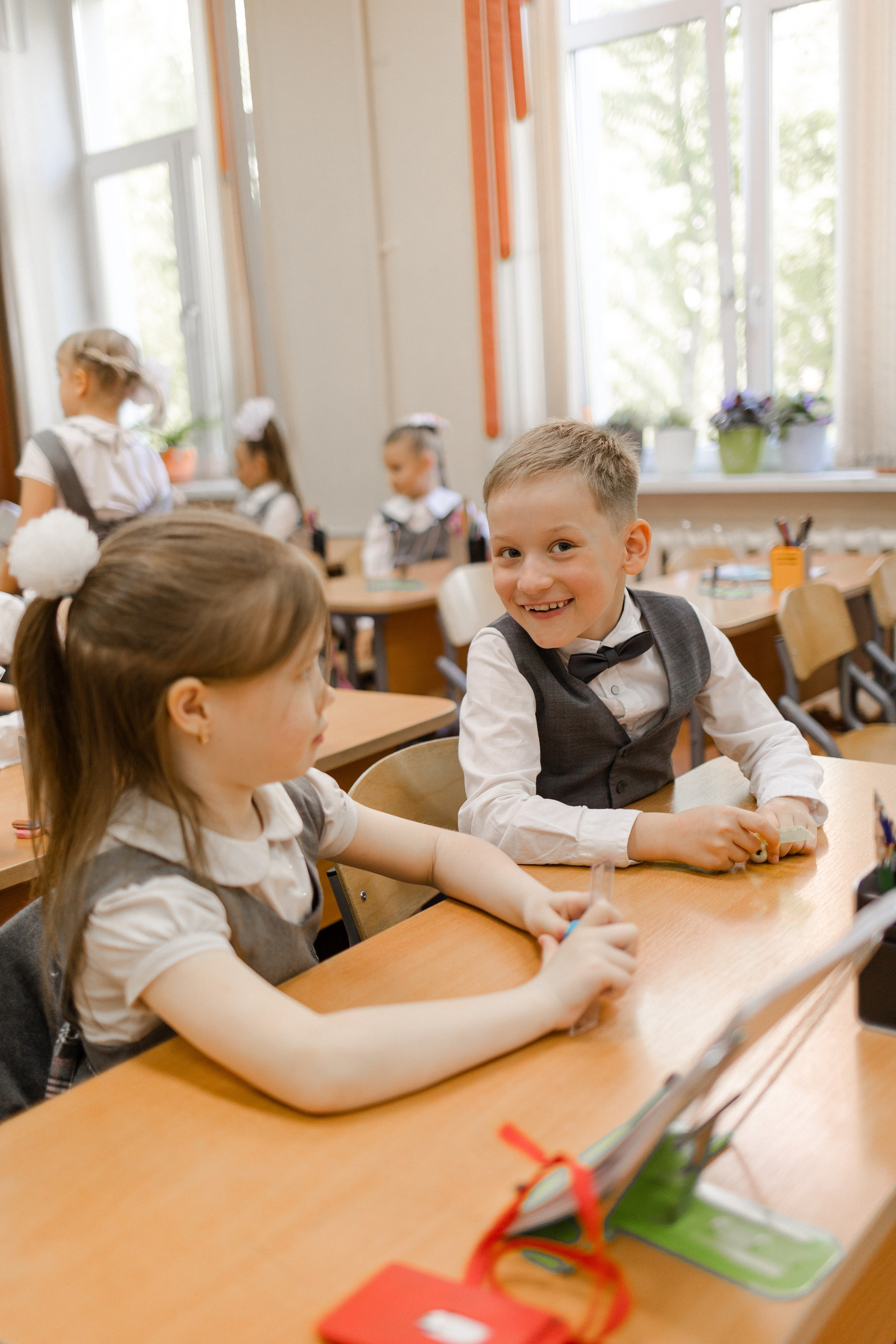 Школа 2 класс. Семейный и детский фотограф в Москве Кузьмина Мария