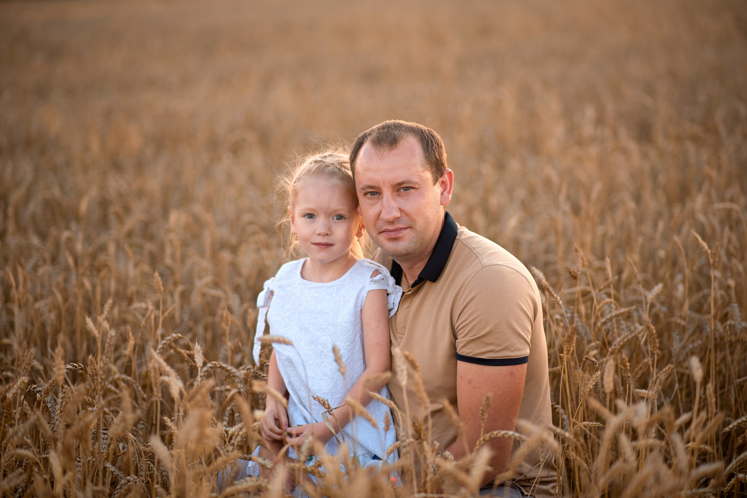 Семейная фотосессия в пшеничном поле. Семейный и детский фотограф в Туле Светлана Воронкова