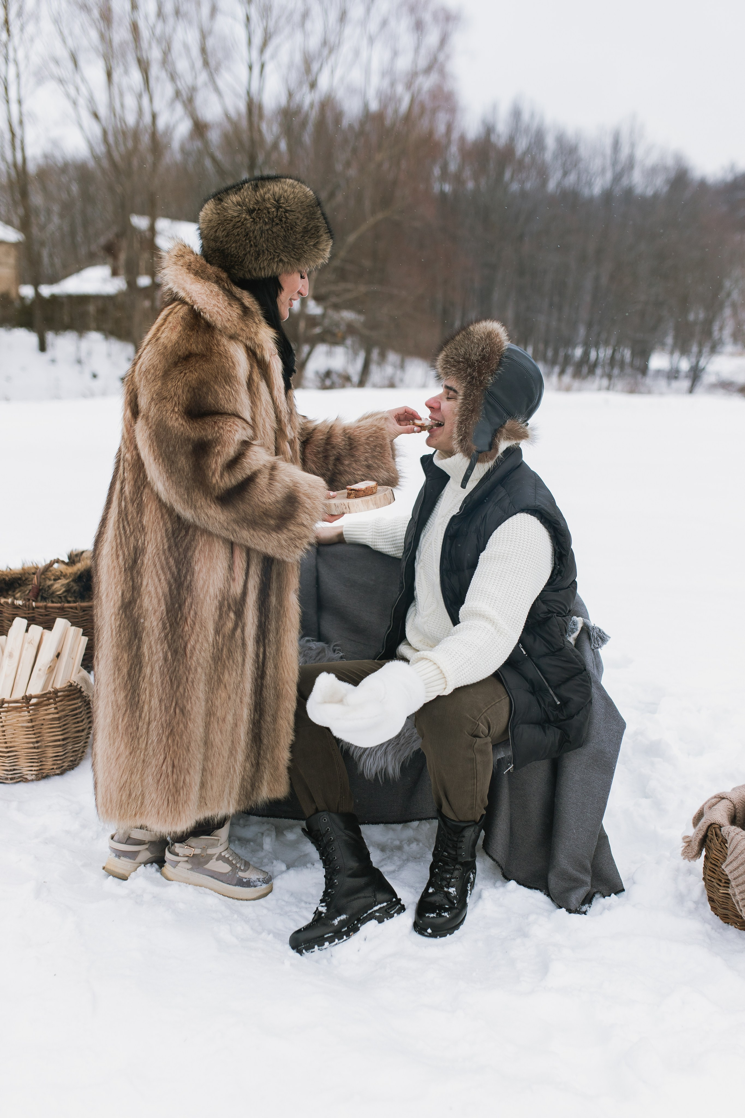 Снежные объятия