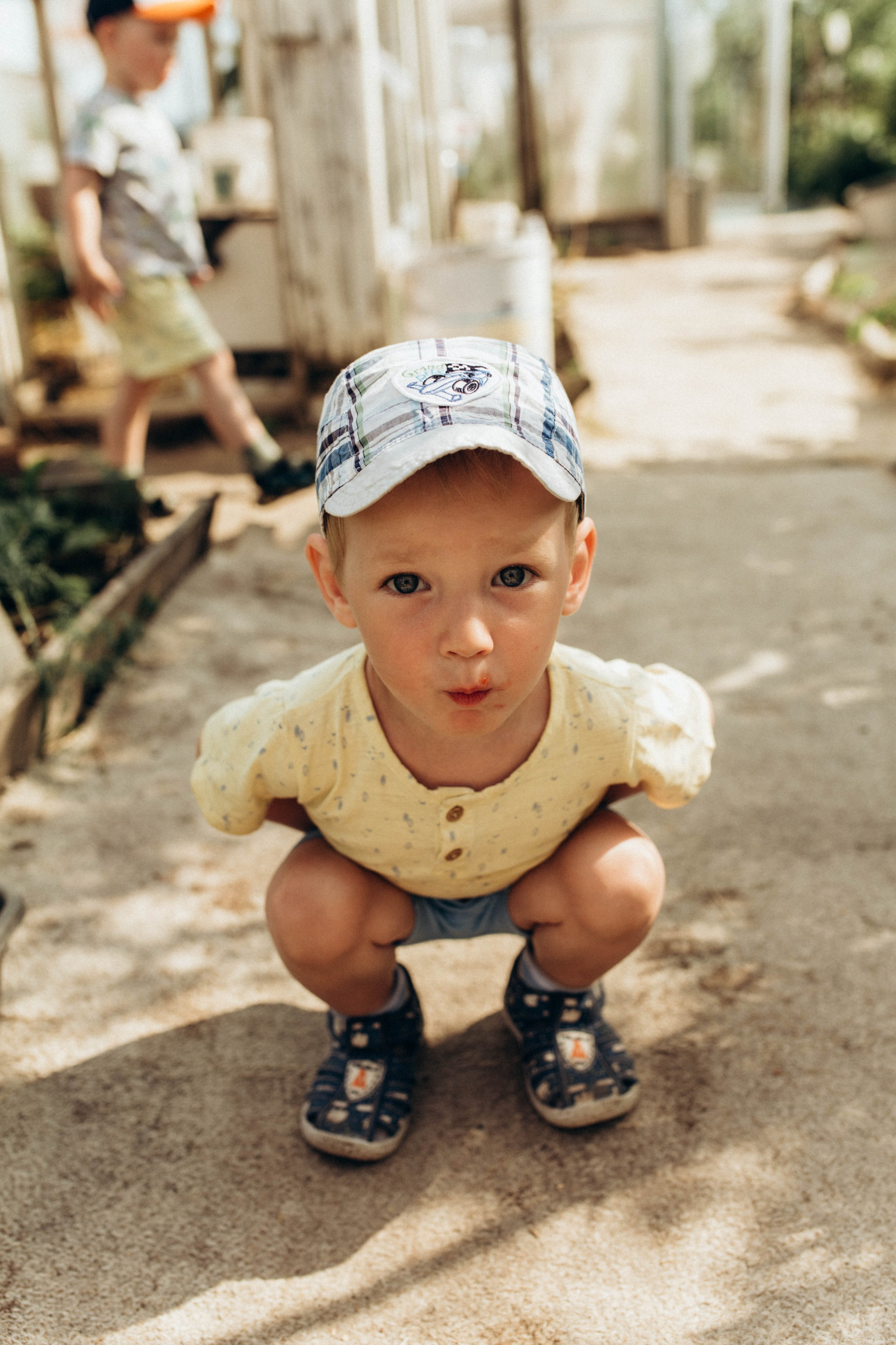 У бабушки в деревне. Фотограф новорожденных Серпухов, Протвино, Москва I Марина Бурмистрова
