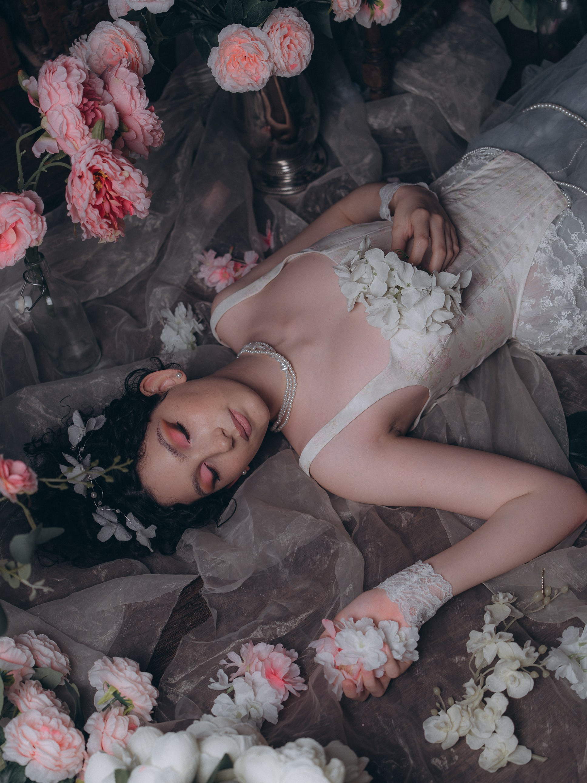 Весенняя съёмка с цветами. Главная