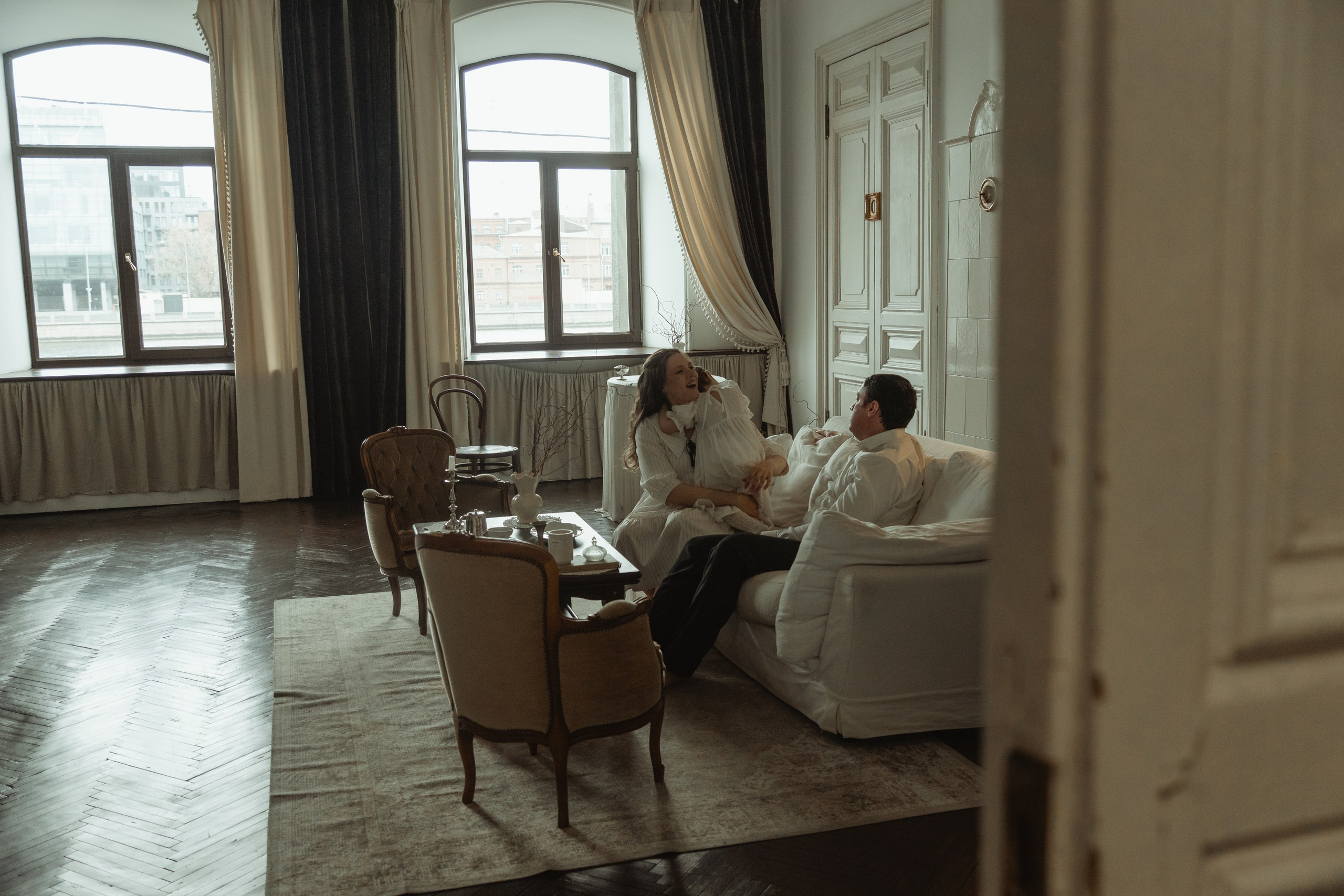 Любовь в старом фонде. Портретный и семейный фотограф в Санкт-Петербурге Чугунова Анастасия