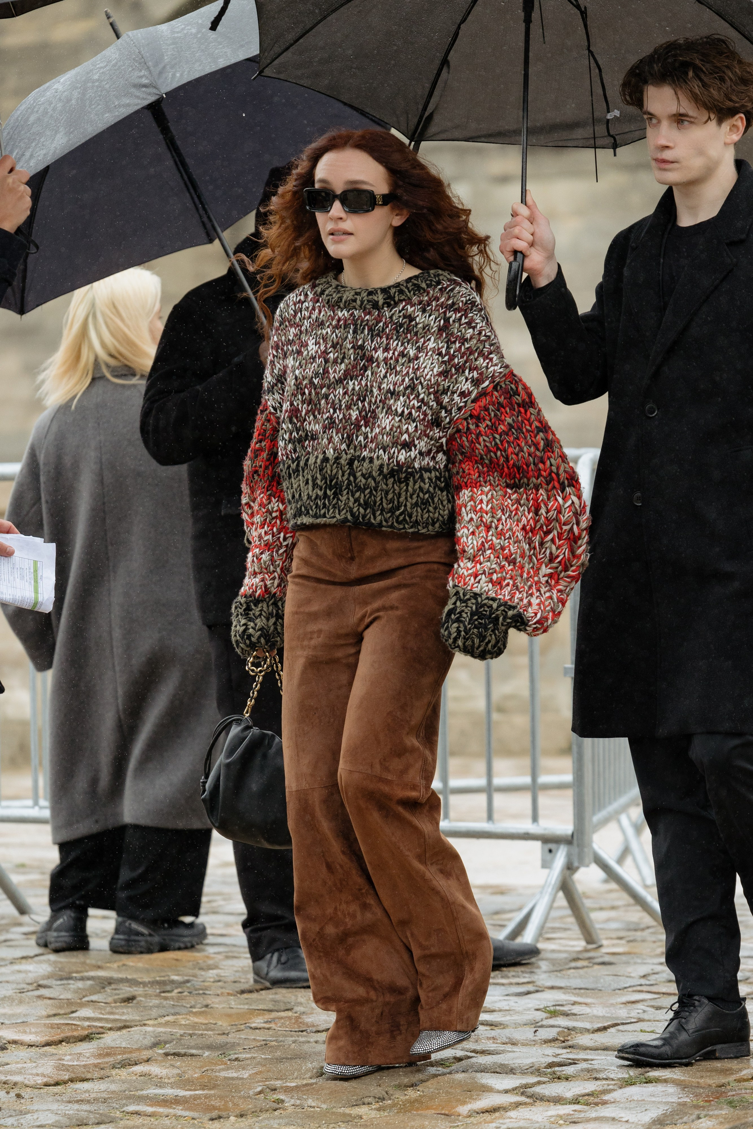 LOEWE PFW WOMENSWEAR FALL-WINTER 24/25. Photographer in Milan Ivan Goncharov