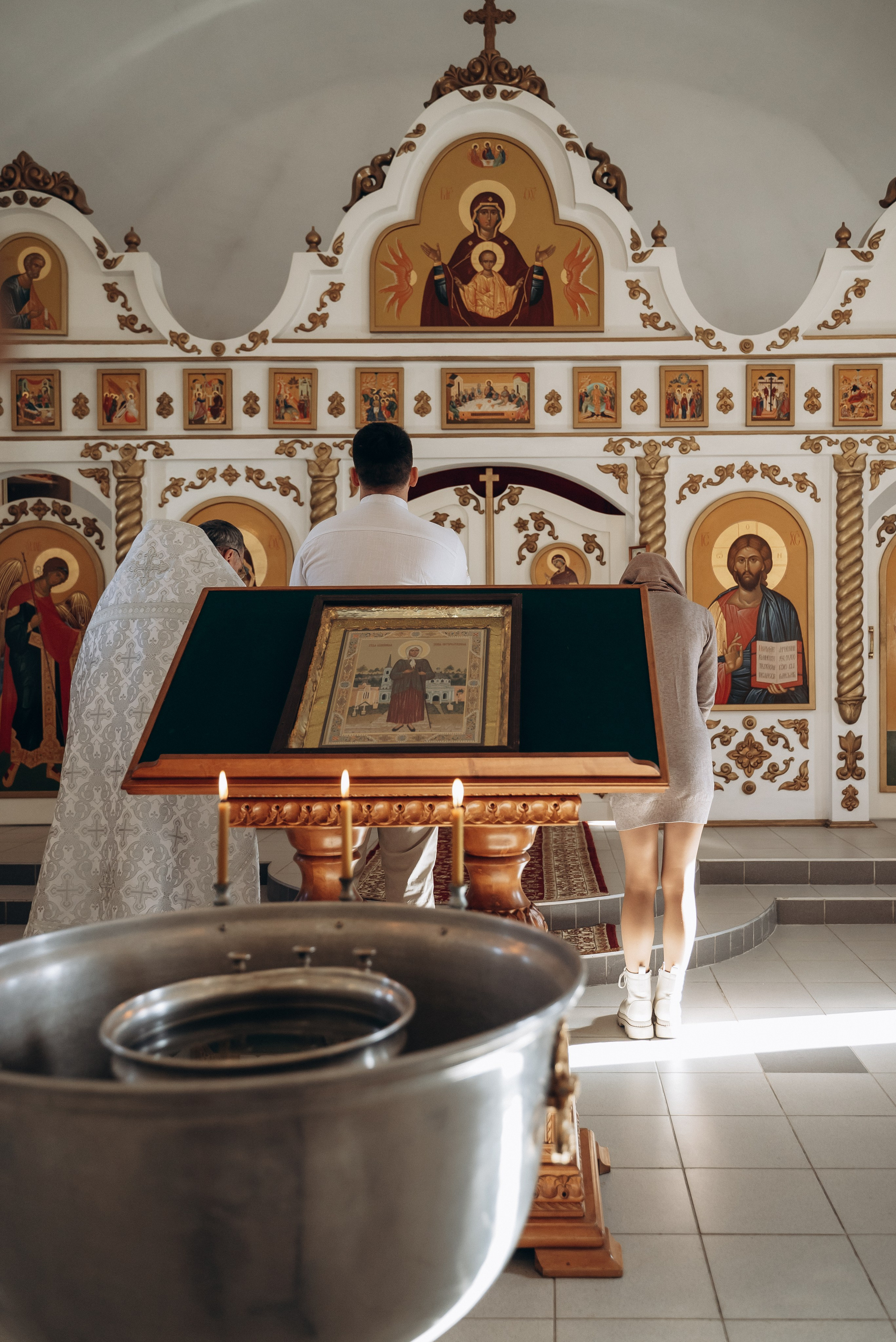 Крещение Радмилы. Семейный фотограф в Минске Дарья Дреко