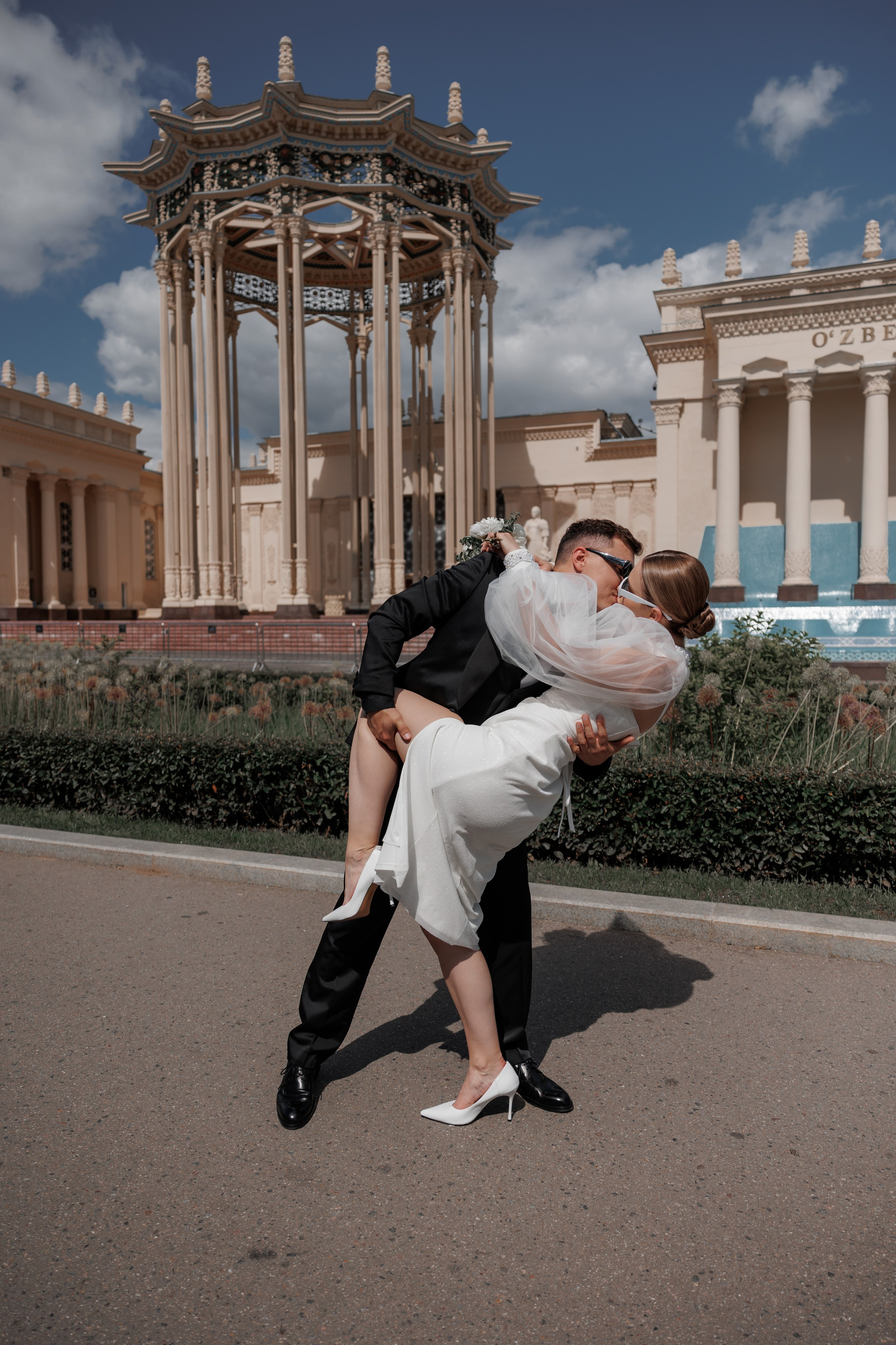 Анна и Сергей, Особняк Муравьевых-Апостолов, прогулка по ВДНХ, ресторан «Домик в саду». Свадебный и репортажный фотограф (Москва, Королев и другие)